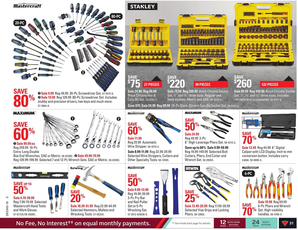 Canadian Tire Flyer - 11/01-11/07/2019 (Page 31)