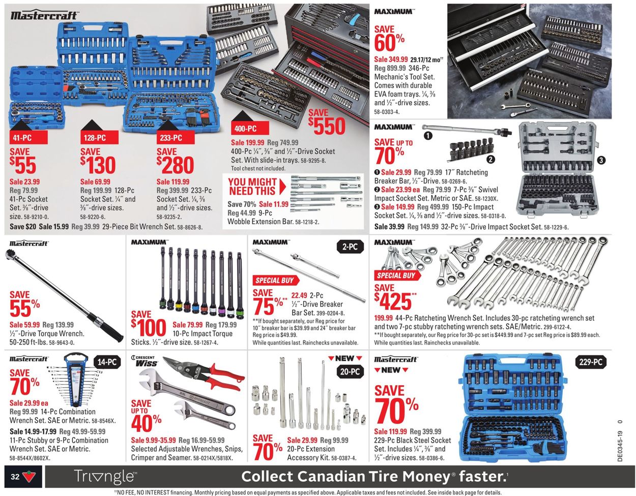 Canadian Tire Flyer - 11/01-11/07/2019 (Page 32)