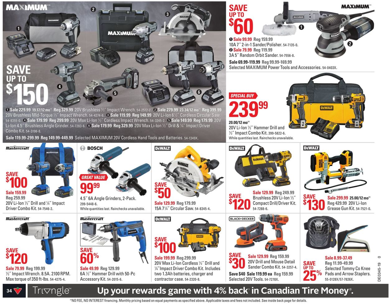 Canadian Tire Flyer - 11/01-11/07/2019 (Page 34)
