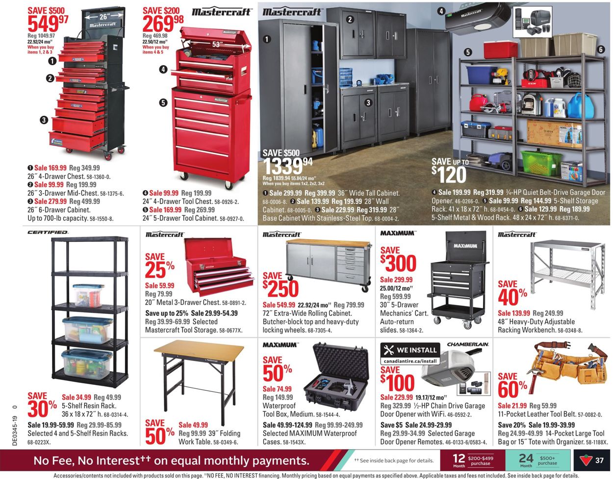 Canadian Tire Flyer - 11/01-11/07/2019 (Page 37)