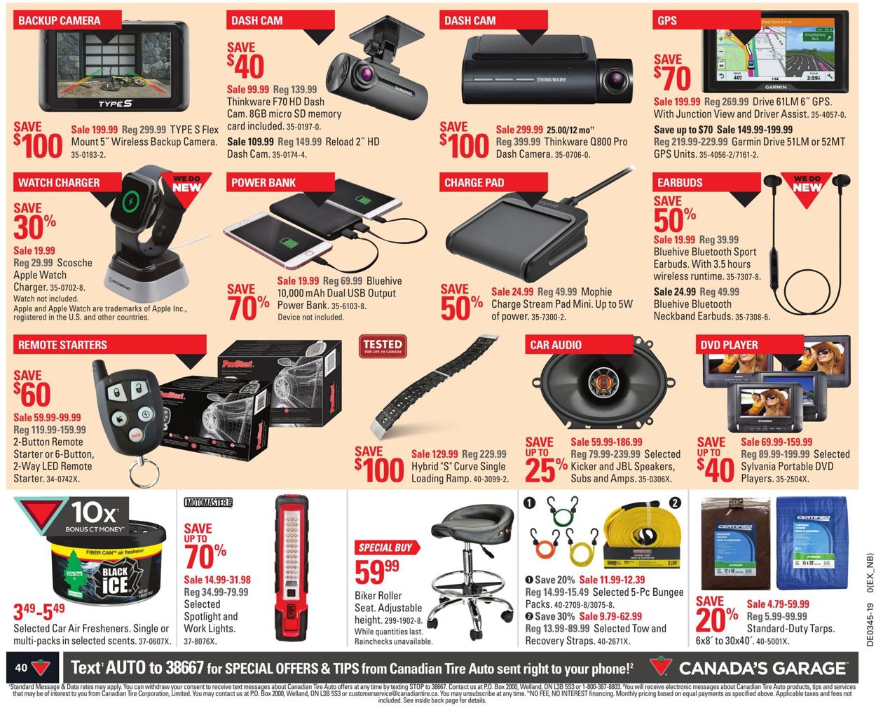 Canadian Tire Flyer - 11/01-11/07/2019 (Page 40)