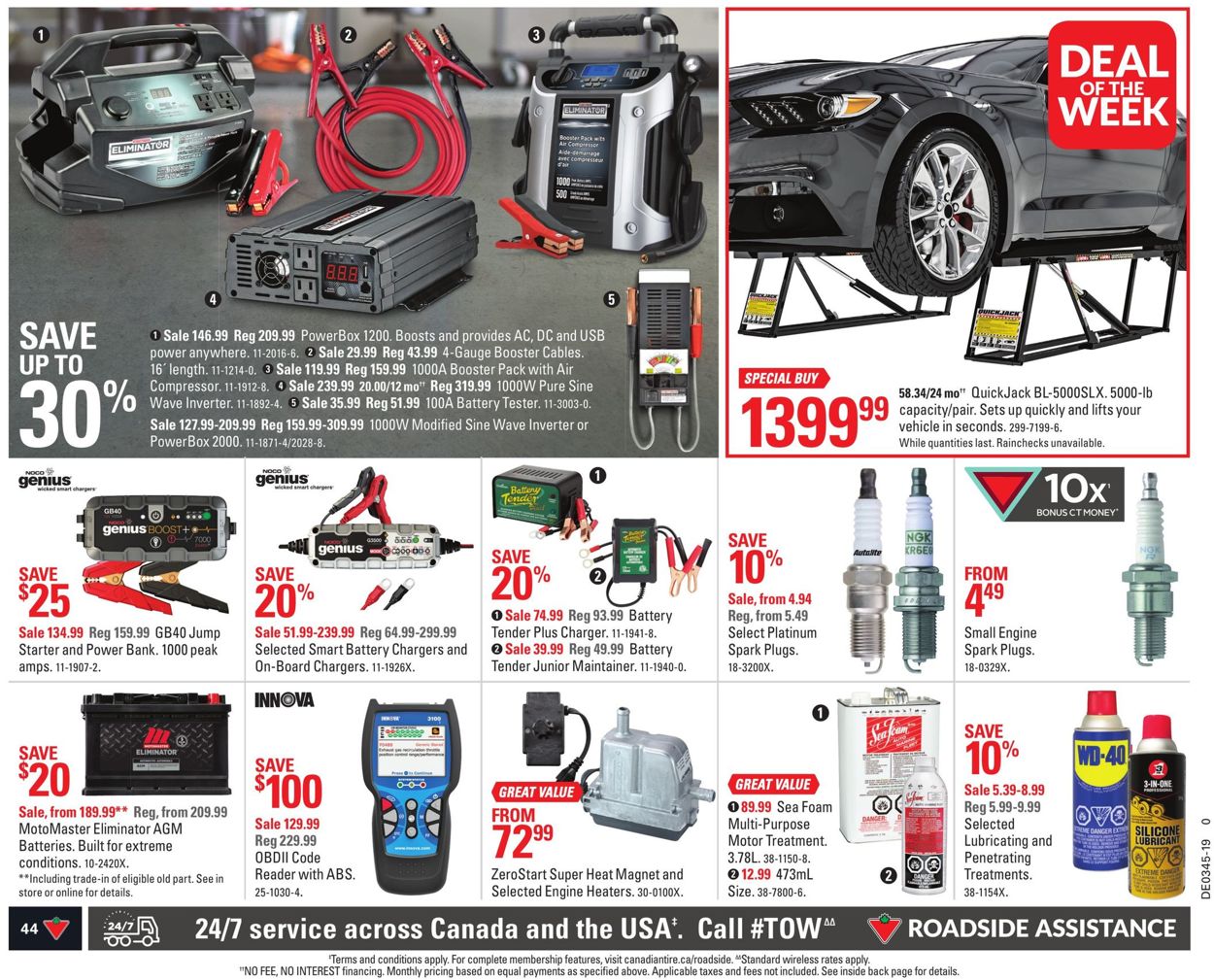 Canadian Tire Flyer - 11/01-11/07/2019 (Page 44)