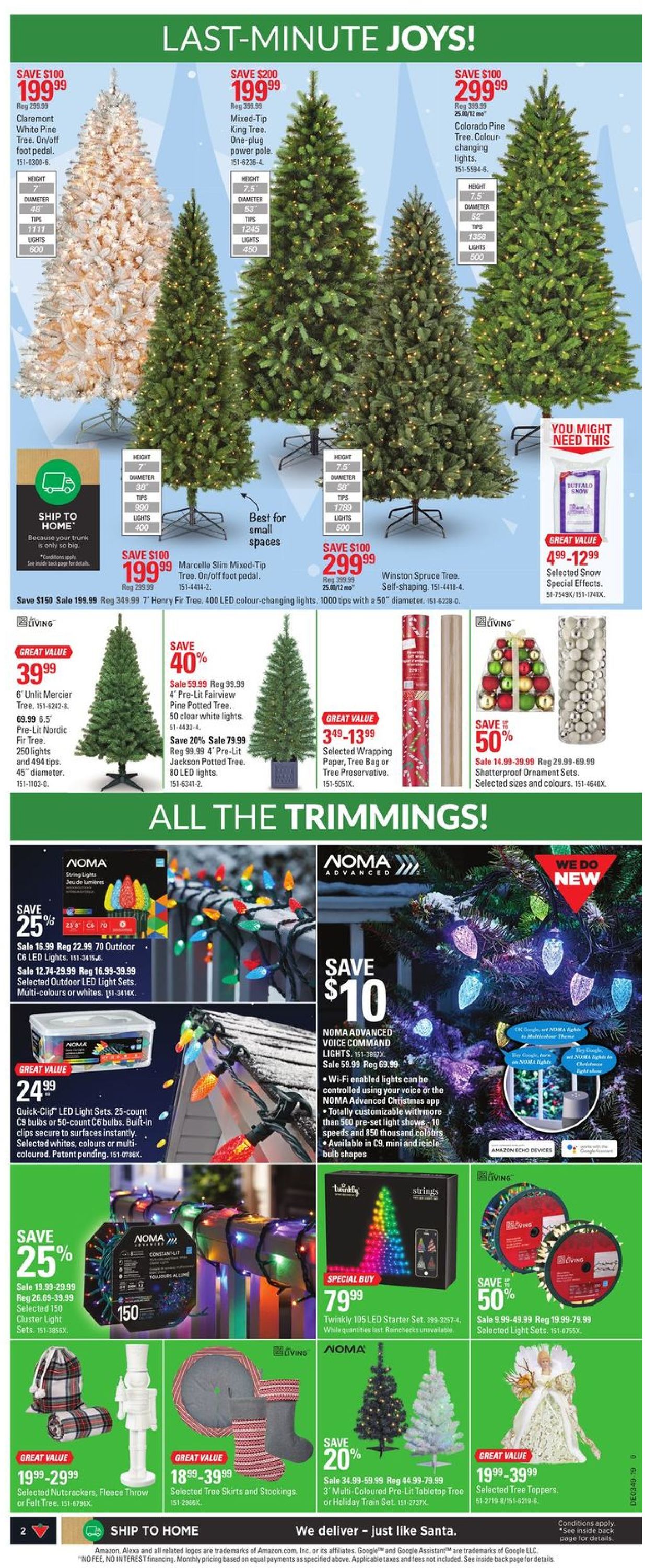 Canadian Tire - Christmas 2019 Flyer - 11/29-12/05/2019 (Page 2)