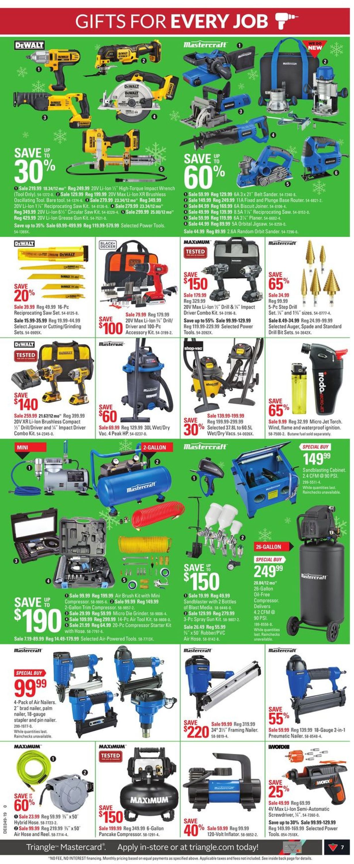 Canadian Tire - Christmas 2019 Flyer - 11/29-12/05/2019 (Page 7)