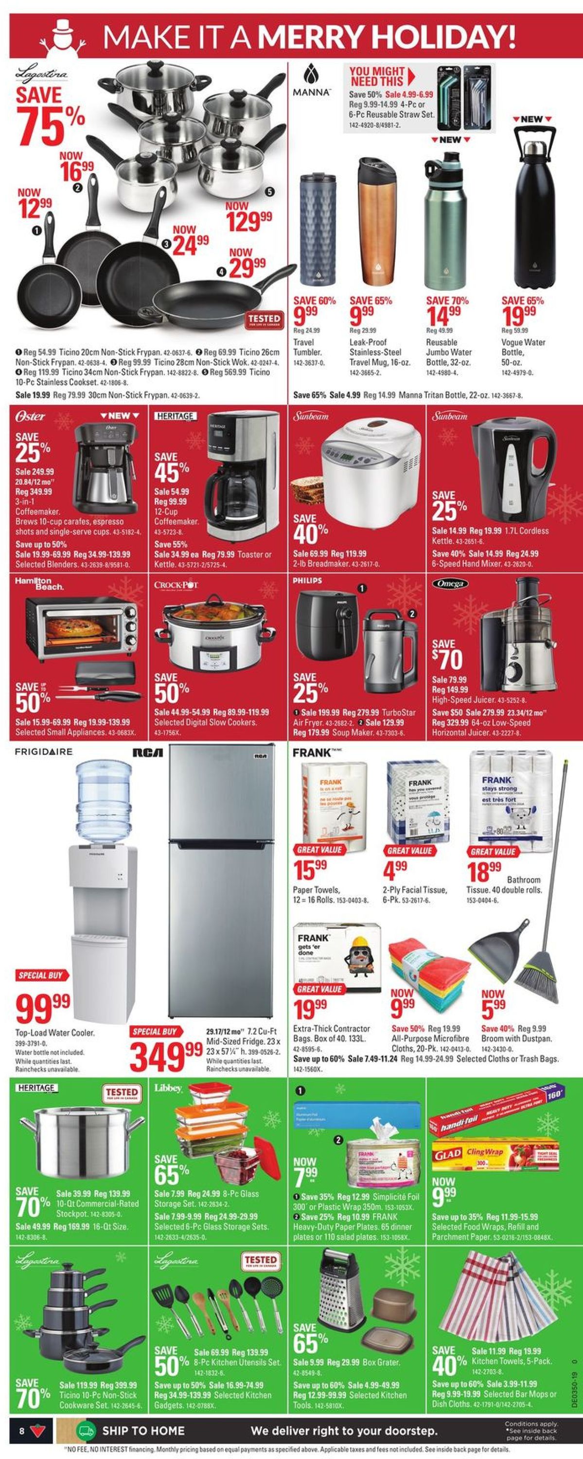 Canadian Tire - Christmas Flyer 2019 Flyer - 12/05-12/12/2019 (Page 8)