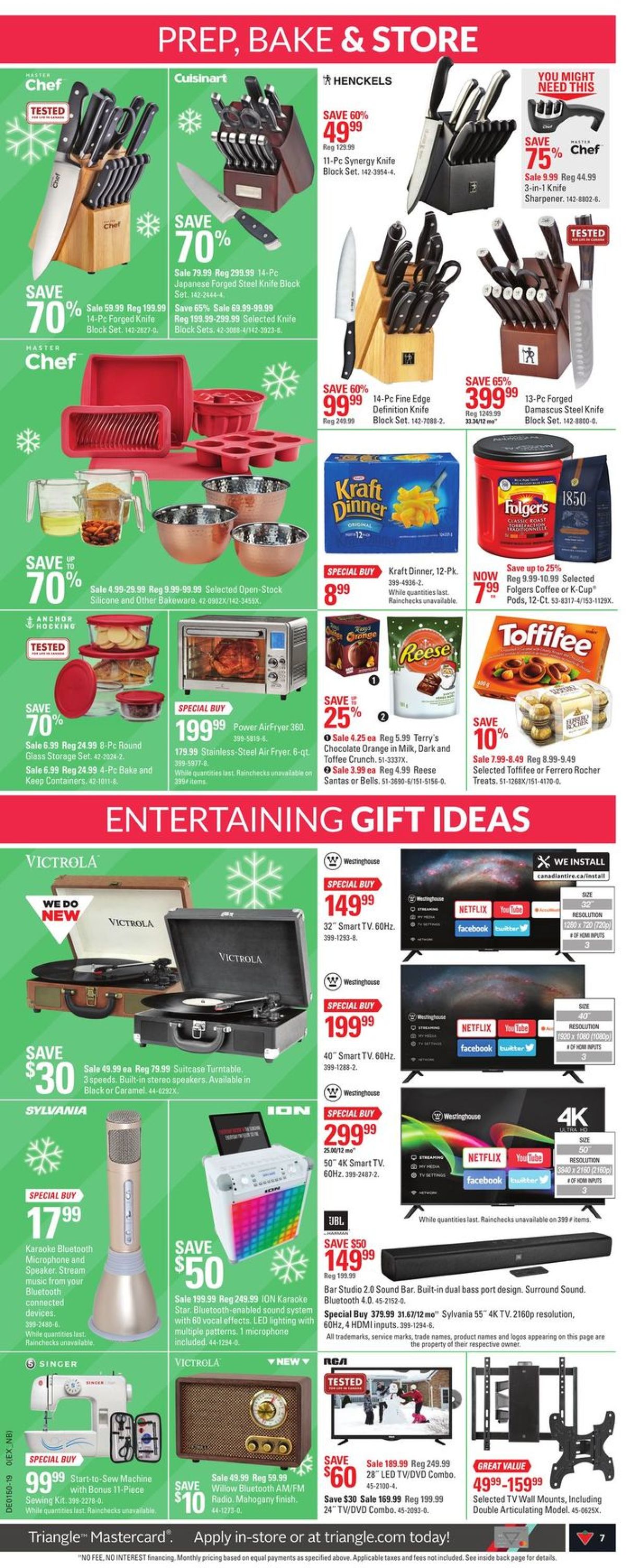 Canadian Tire - Christmas Flyer 2019 Flyer - 12/05-12/12/2019 (Page 7)