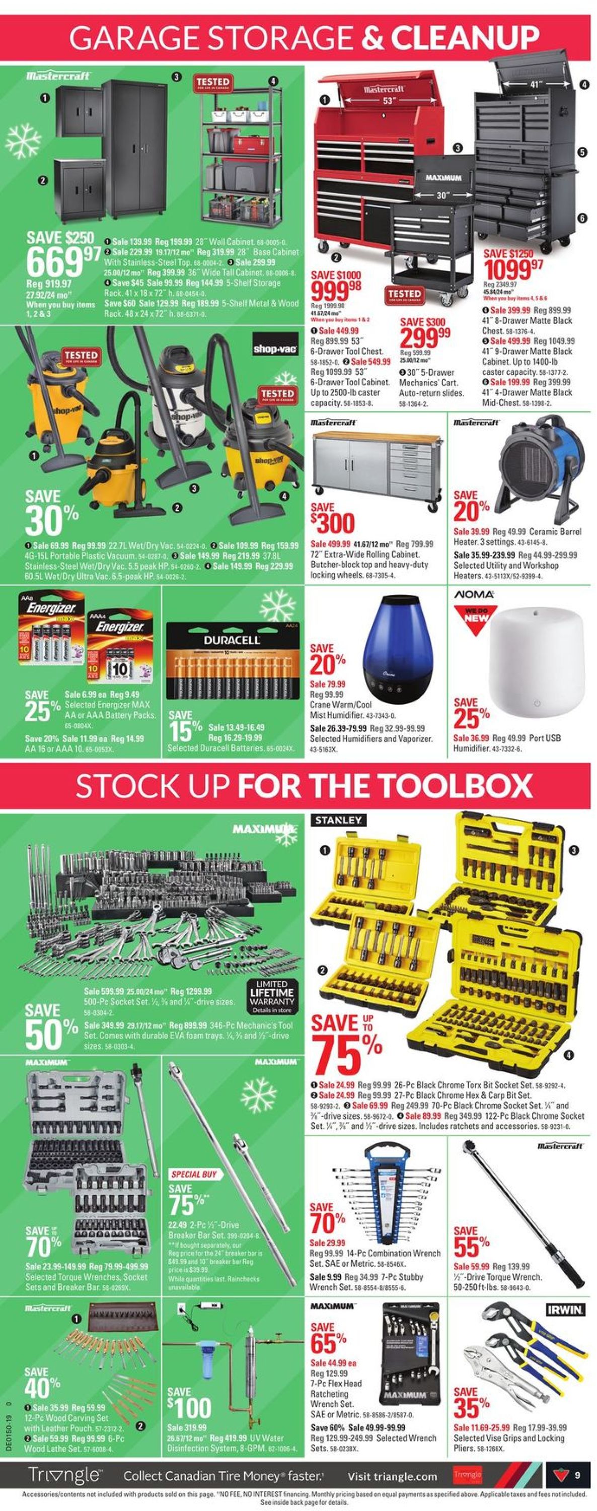 Canadian Tire - Christmas Flyer 2019 Flyer - 12/05-12/12/2019 (Page 9)