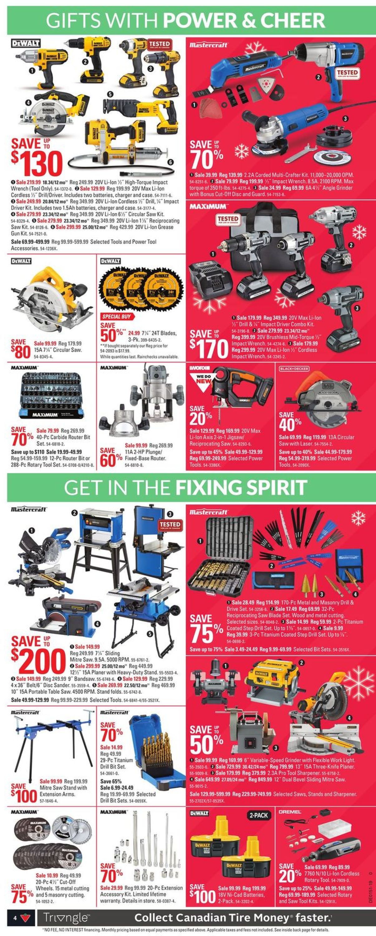 Canadian Tire - Holiday 2019 Flyer Flyer - 12/12-12/24/2019 (Page 4)