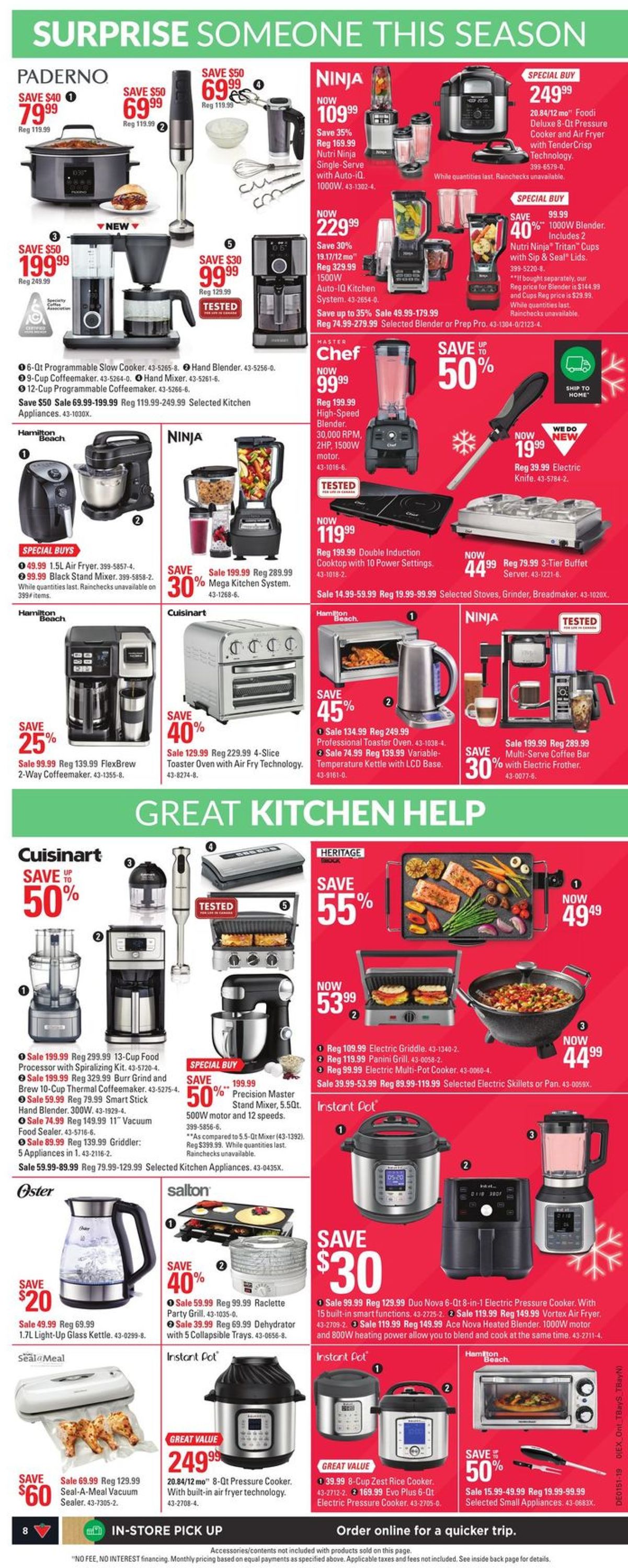 Canadian Tire - Holiday 2019 Flyer Flyer - 12/12-12/24/2019 (Page 8)