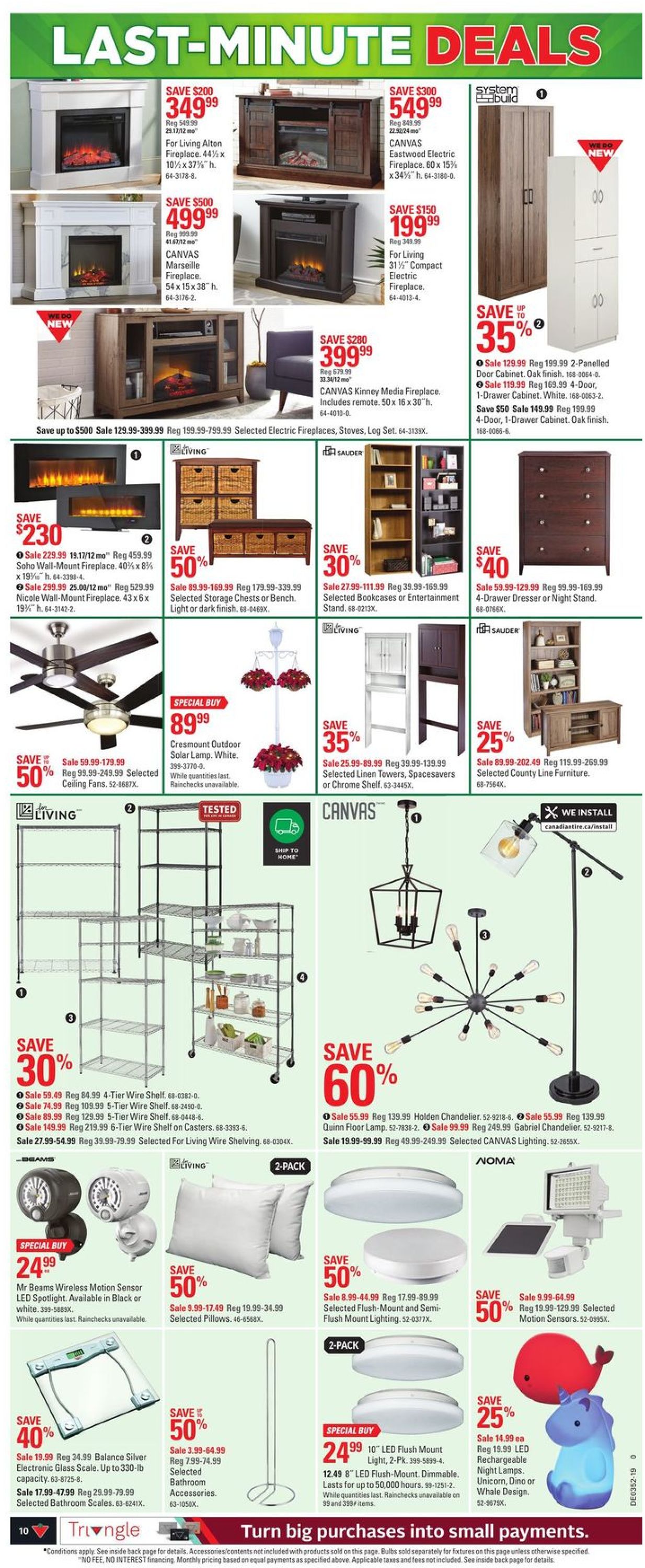 Canadian Tire Christmas Flyer 2019 Flyer - 12/19-12/26/2019 (Page 10)