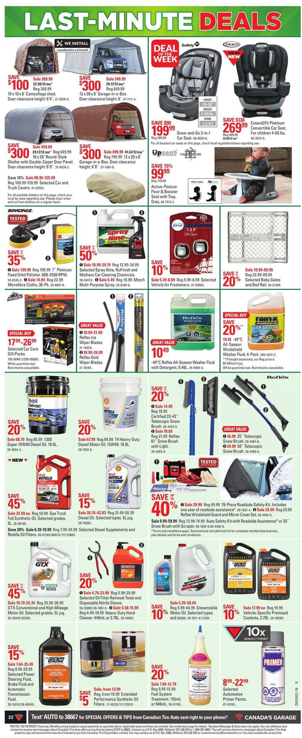 Canadian Tire Christmas Flyer 2019 Flyer - 12/19-12/26/2019 (Page 22)
