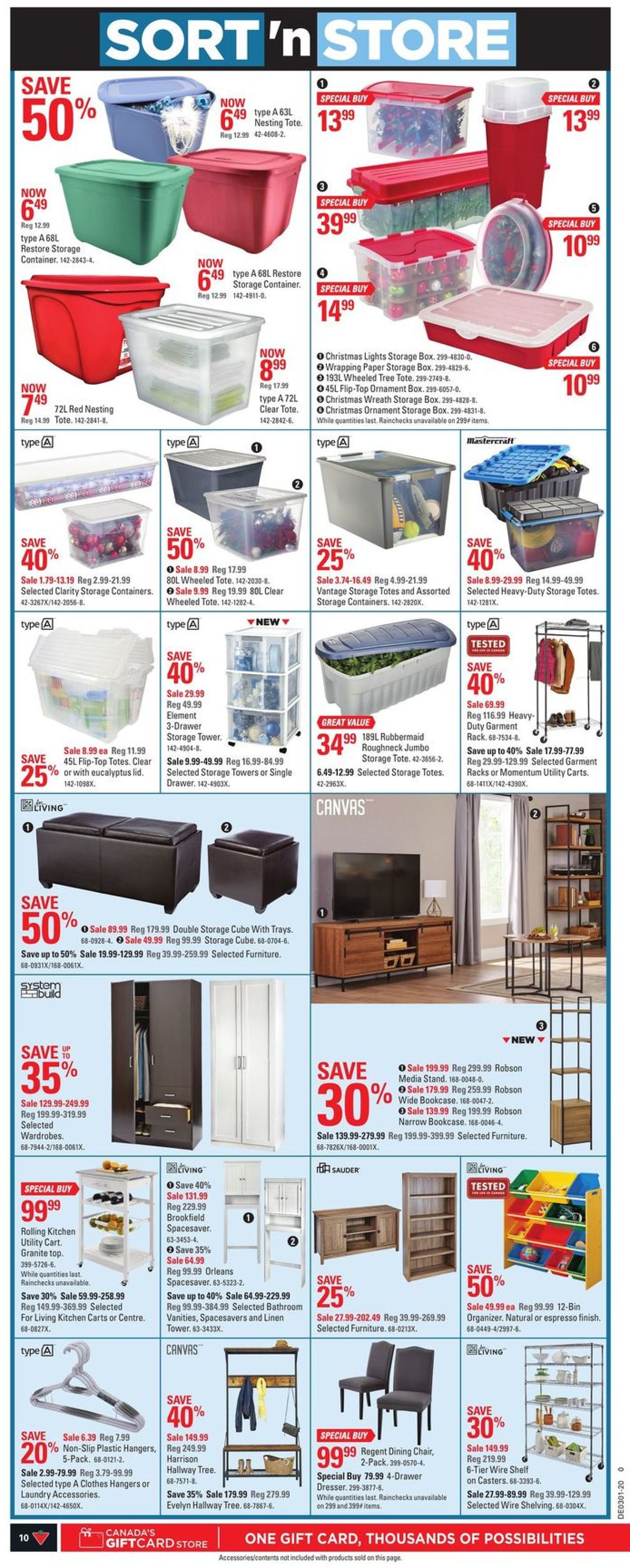 Canadian Tire - Christmas Flyer 2019 Flyer - 12/26-01/02/2020 (Page 10)