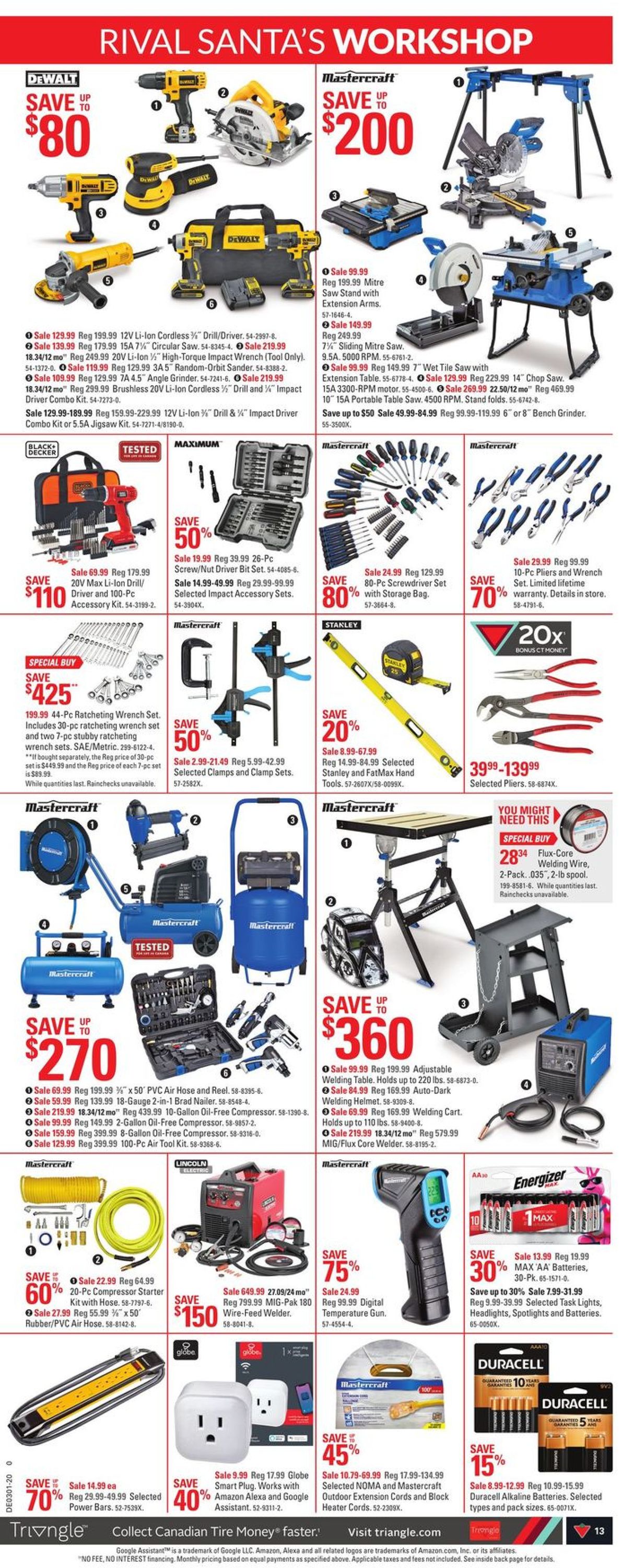 Canadian Tire - Christmas Flyer 2019 Flyer - 12/26-01/02/2020 (Page 13)