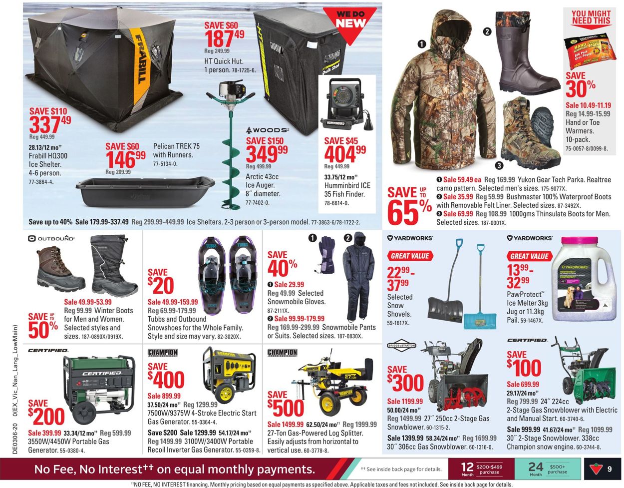 Canadian Tire Flyer - 01/30-02/05/2020 (Page 9)