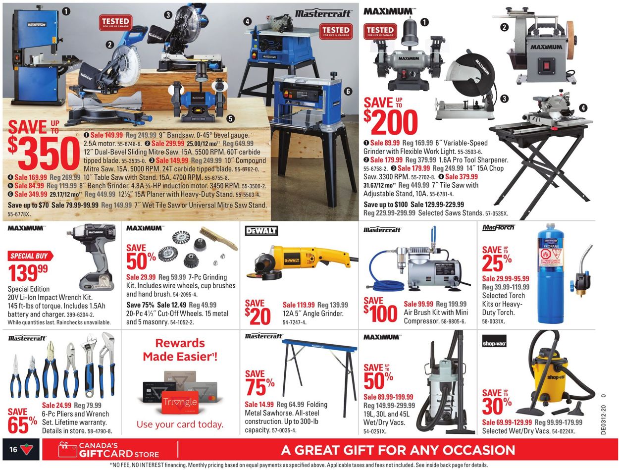 Canadian Tire Flyer - 03/12-03/18/2020 (Page 16)