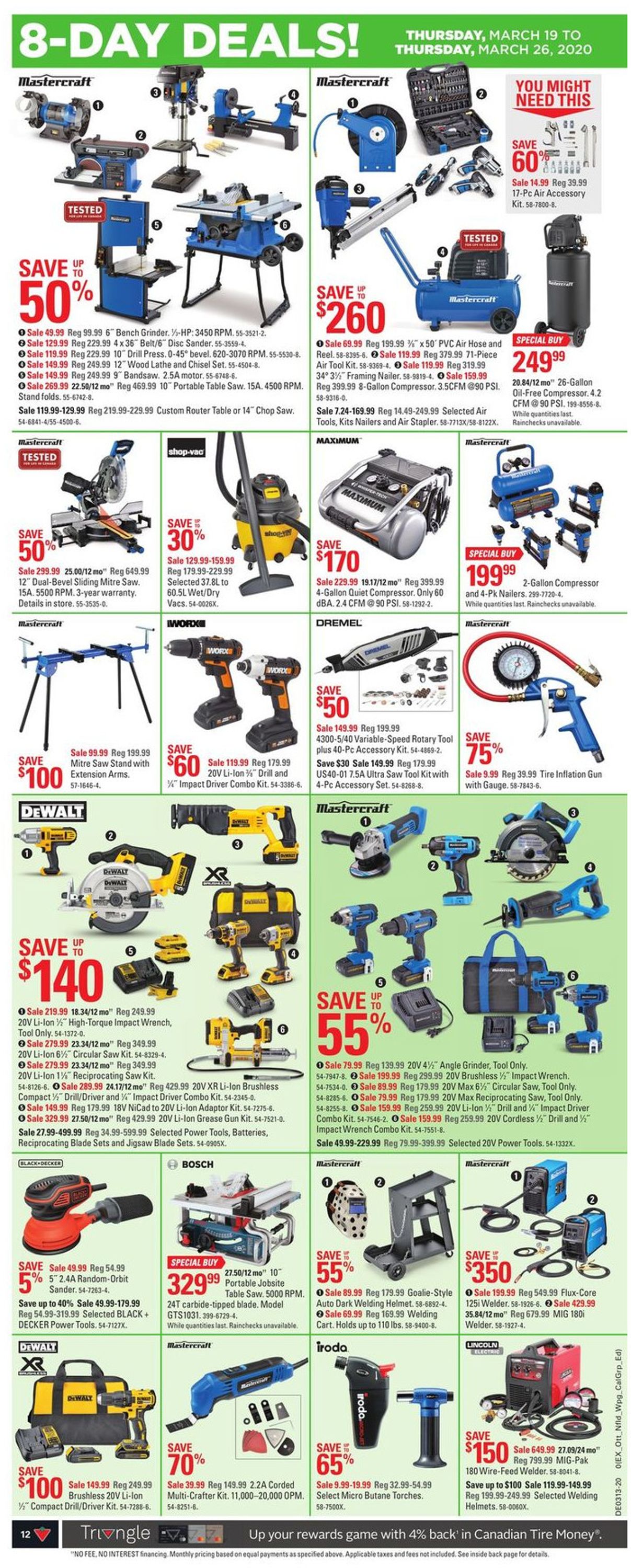 Canadian Tire Flyer - 03/19-03/26/2020 (Page 12)