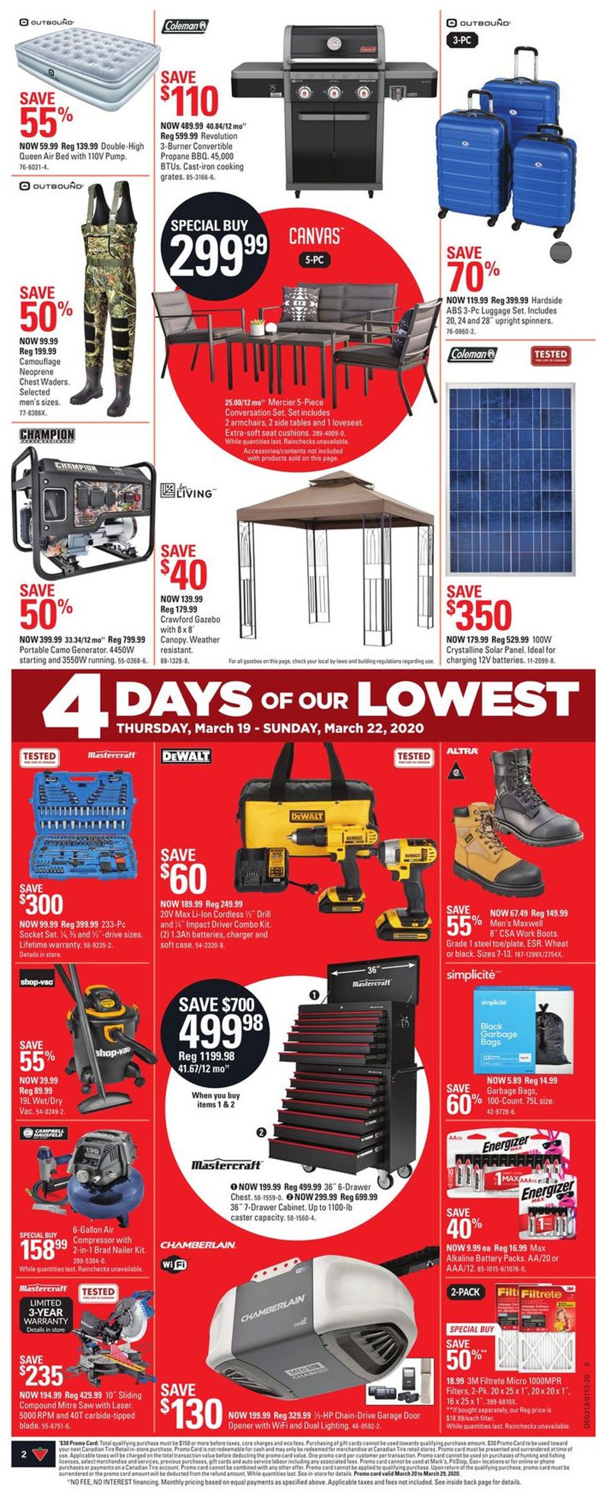 Canadian Tire Flyer - 03/19-03/25/2020 (Page 2)