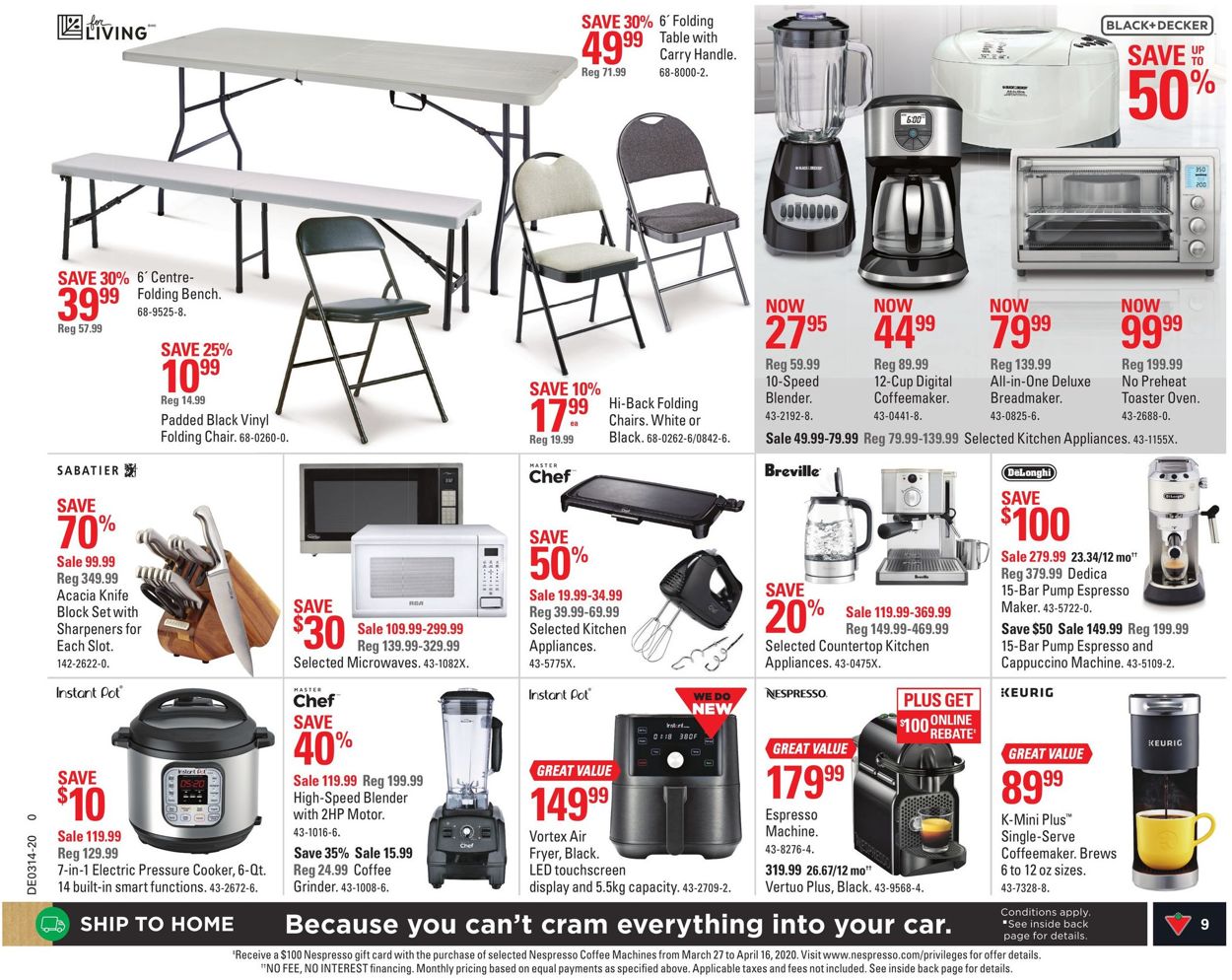 Canadian Tire Flyer - 03/26-04/01/2020 (Page 9)