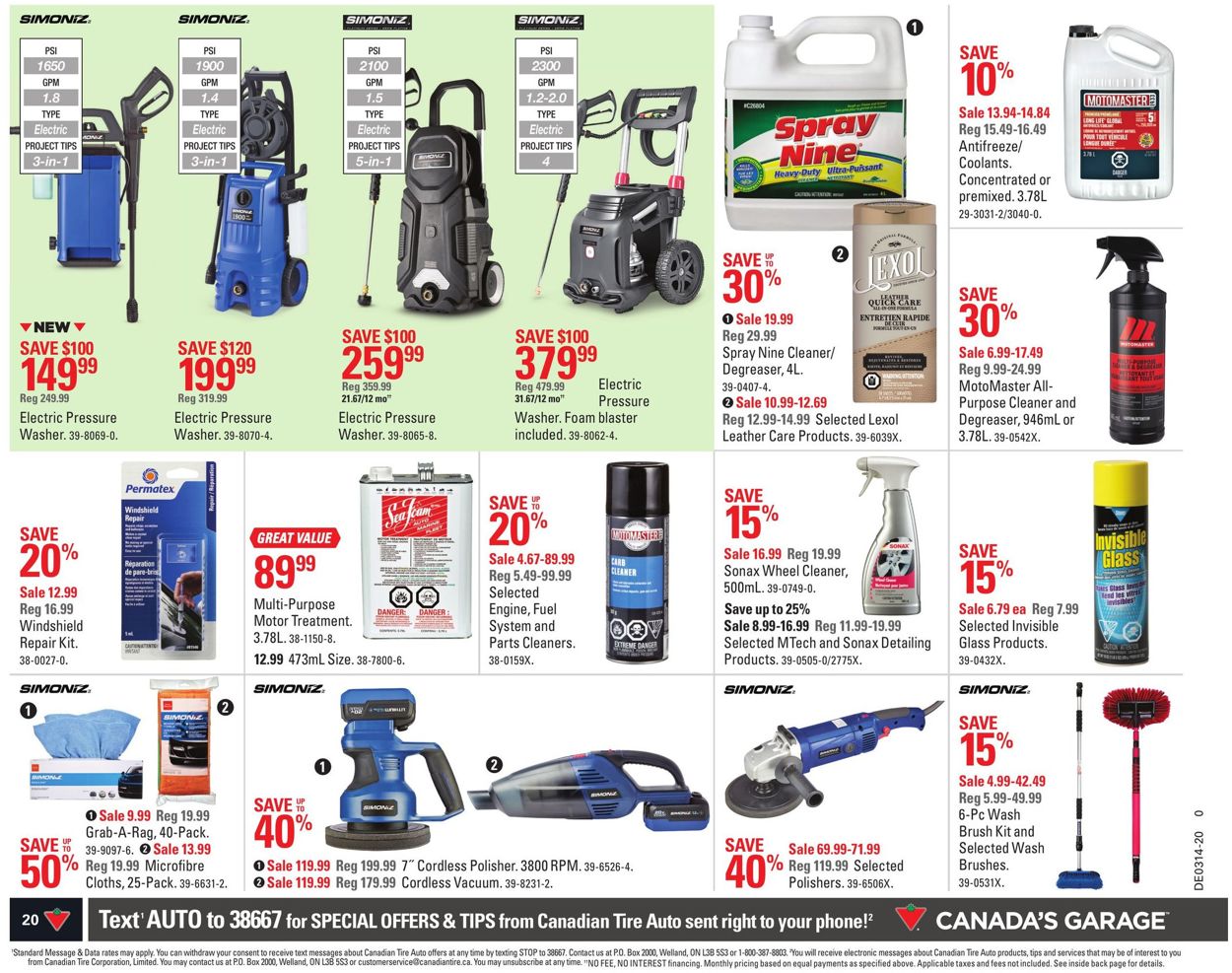 Canadian Tire Flyer - 03/27-04/02/2020 (Page 20)