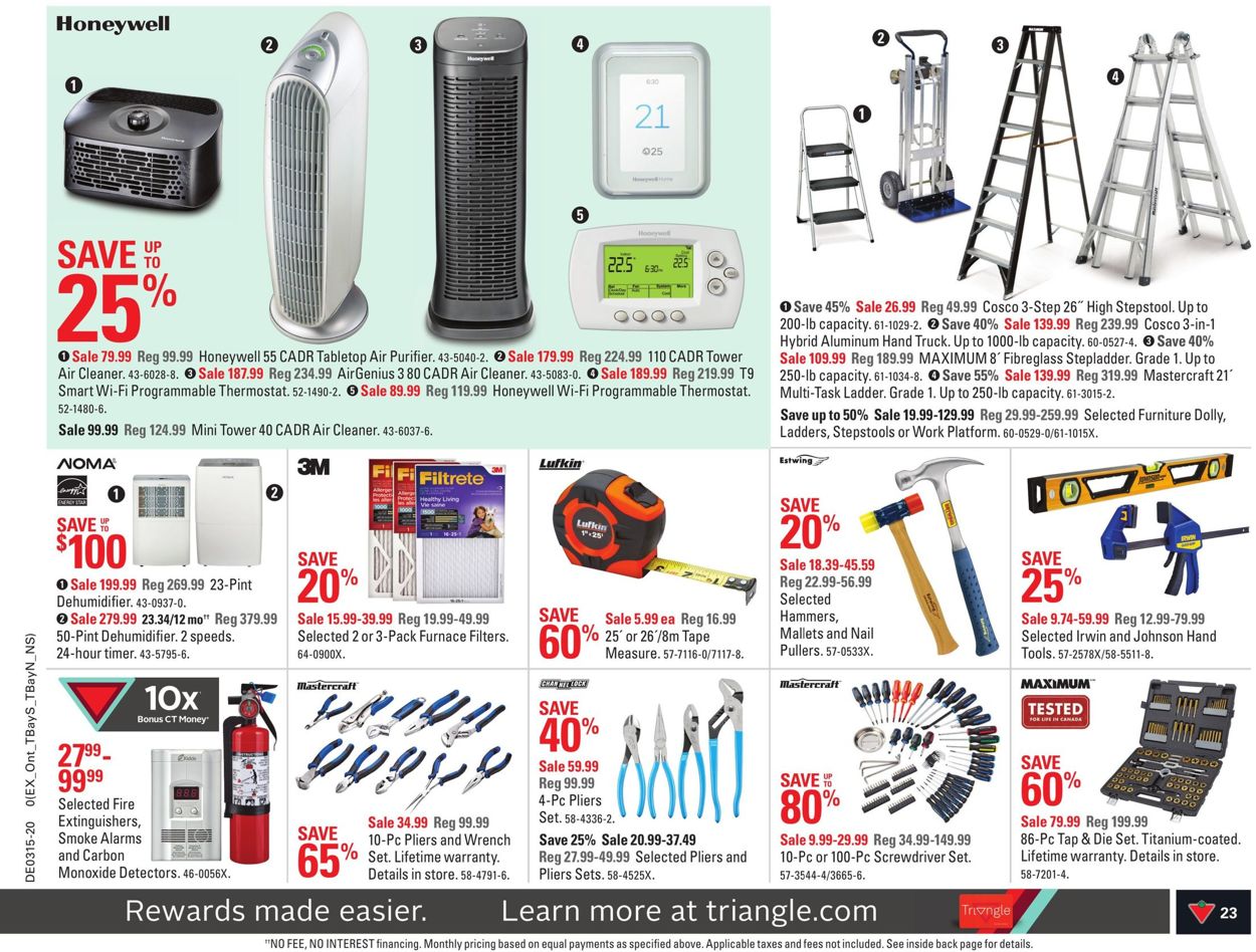 Canadian Tire Flyer - 04/03-04/09/2020 (Page 25)