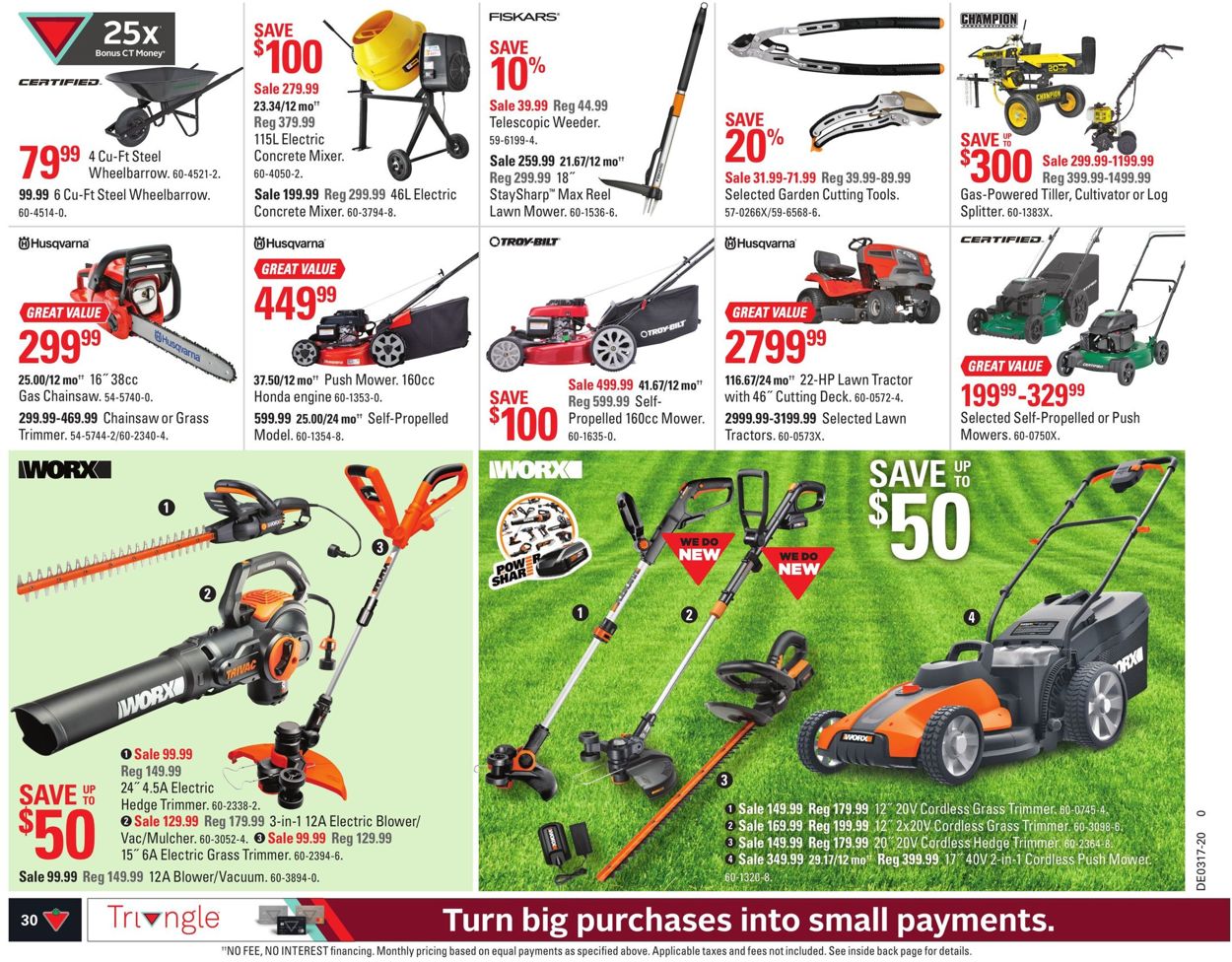 Canadian Tire Flyer - 04/17-04/23/2020 (Page 30)