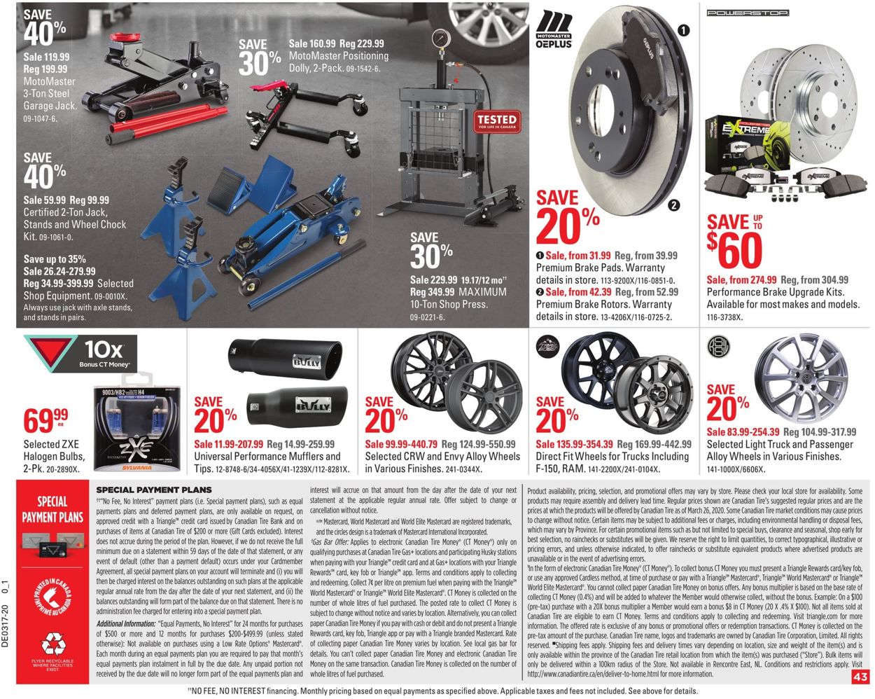 Canadian Tire Flyer - 04/17-04/23/2020 (Page 43)
