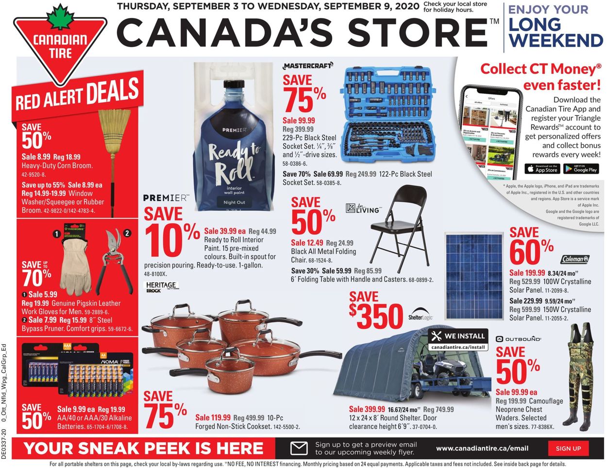 Canadian Tire Flyer - 09/03-09/09/2020