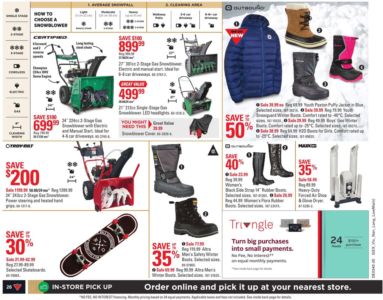 Canadian Tire Flyer - 09/24-09/30/2020 (Page 33)