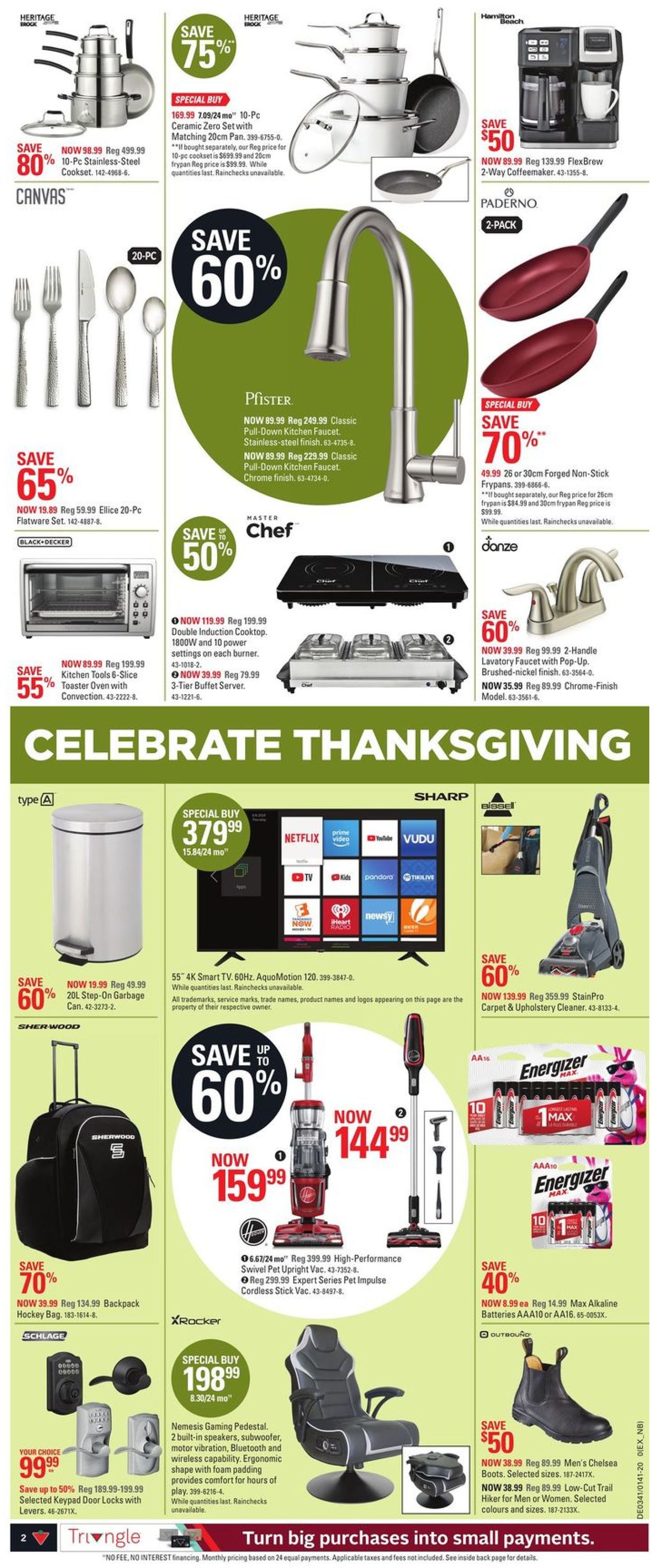Canadian Tire Flyer - 10/01-10/07/2020 (Page 4)