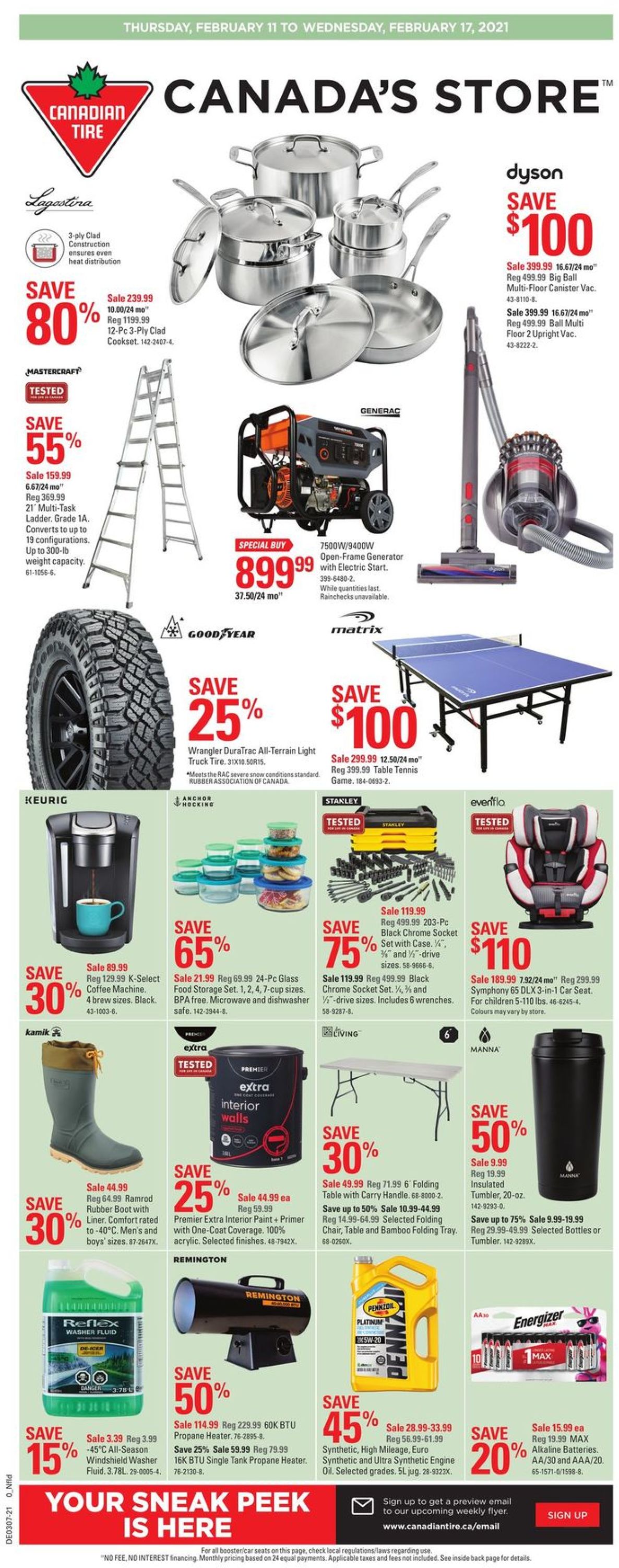 Canadian Tire Flyer - 02/11-02/17/2021