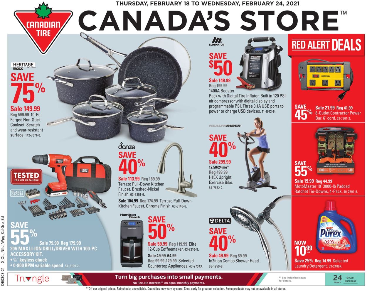 Canadian Tire Flyer - 02/18-02/24/2021