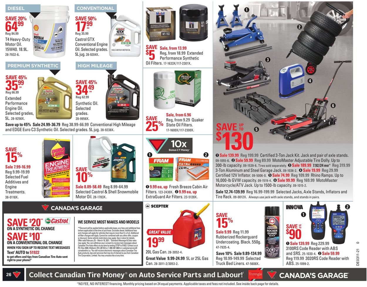 Canadian Tire Flyer - 03/11-03/17/2021 (Page 34)