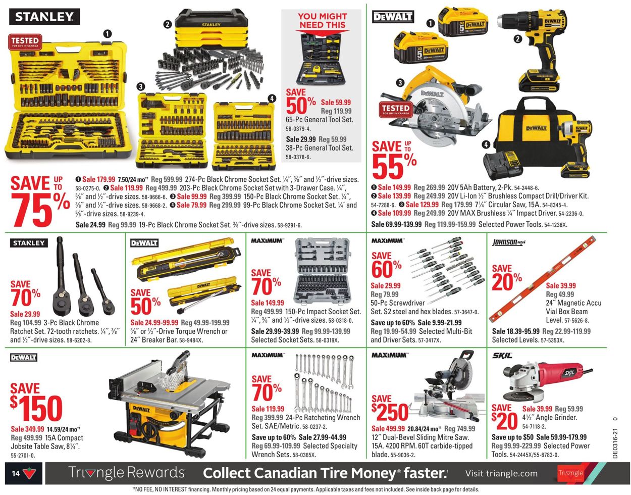 Canadian Tire Flyer - 04/15-04/21/2021 (Page 14)