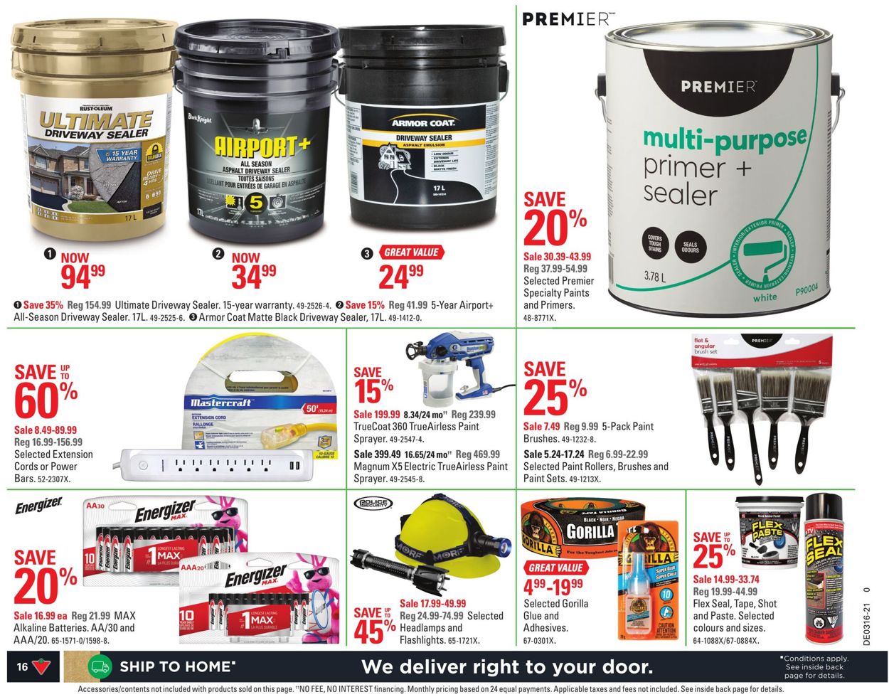Canadian Tire Flyer - 04/15-04/21/2021 (Page 16)