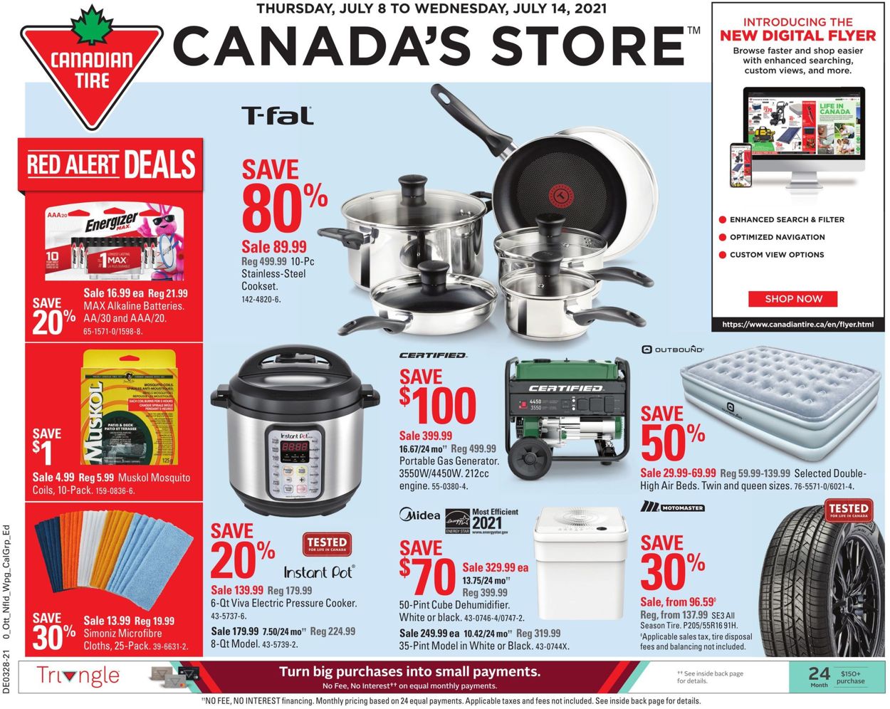 Canadian Tire Flyer - 07/08-07/14/2021