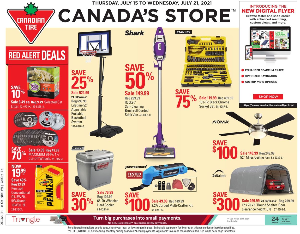 Canadian Tire Flyer - 07/15-07/21/2021