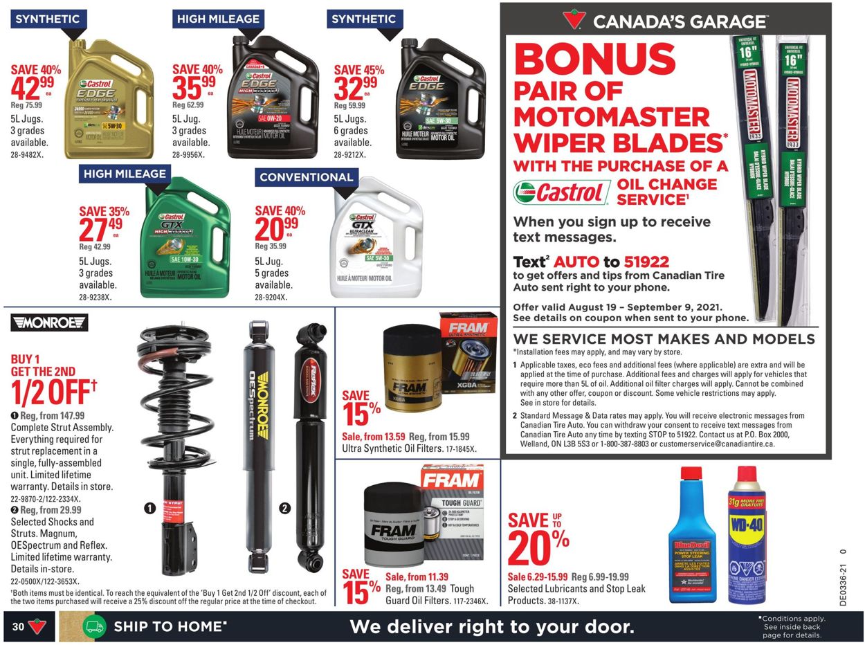 Canadian Tire Flyer - 09/03-09/09/2021 (Page 34)