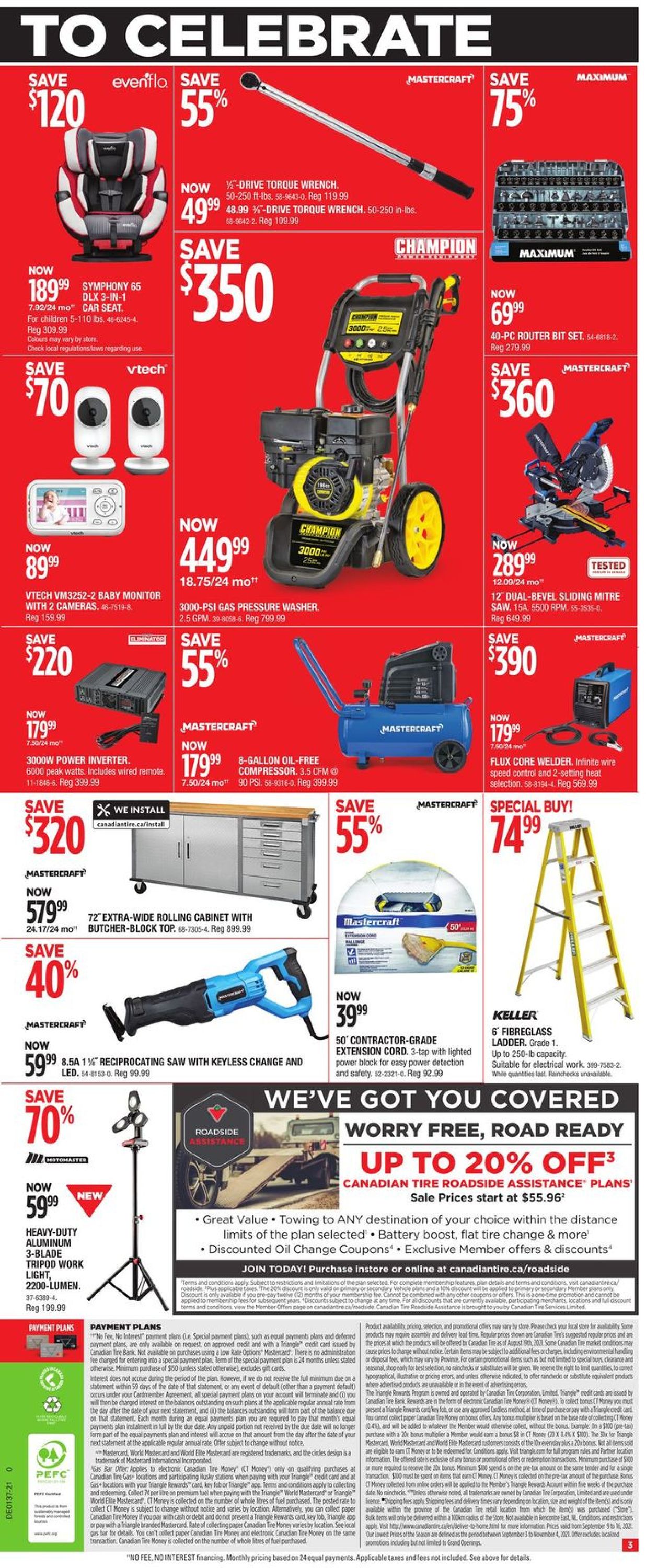 Canadian Tire Flyer - 09/09-09/16/2021 (Page 51)