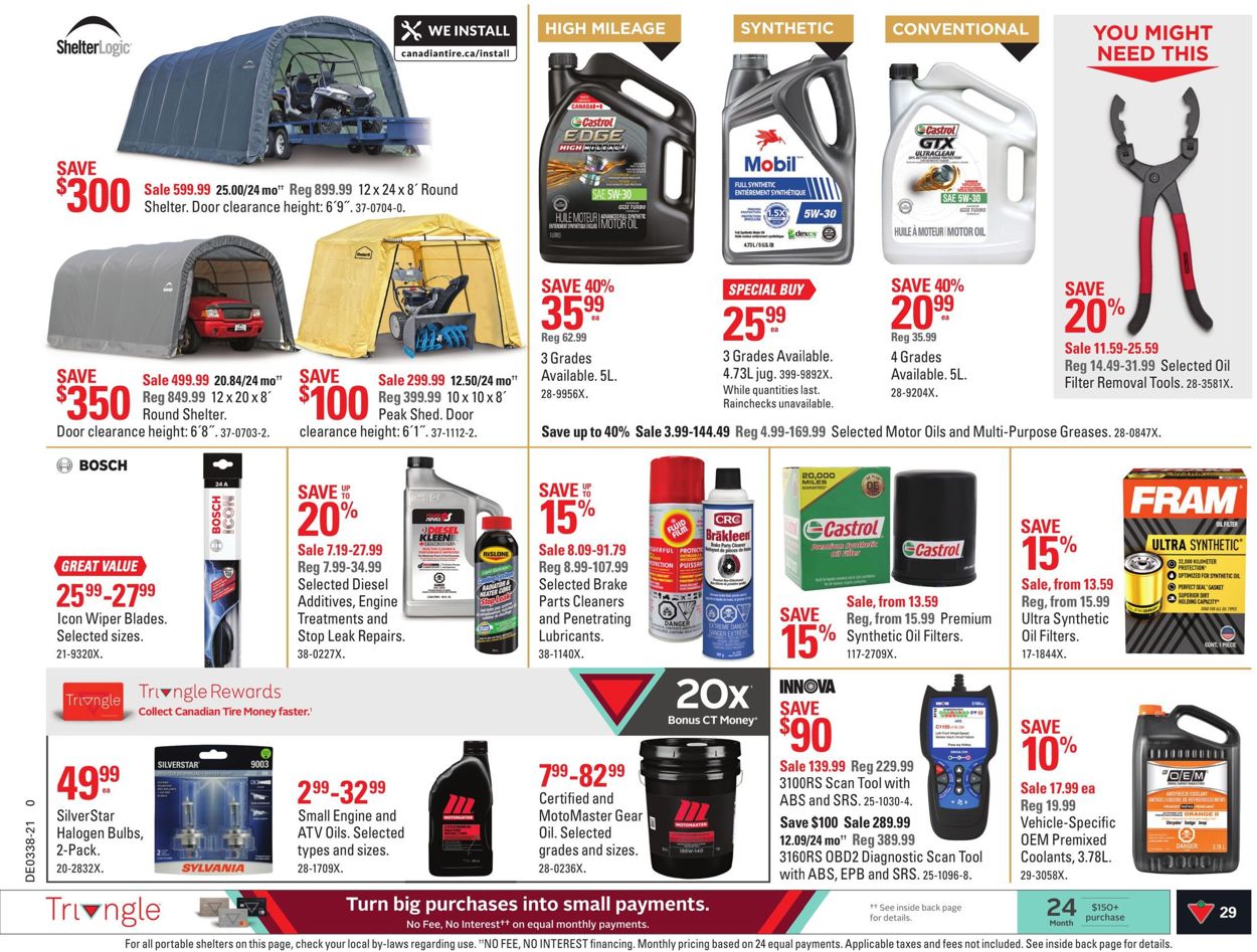 Canadian Tire Flyer - 09/16-09/22/2021 (Page 34)