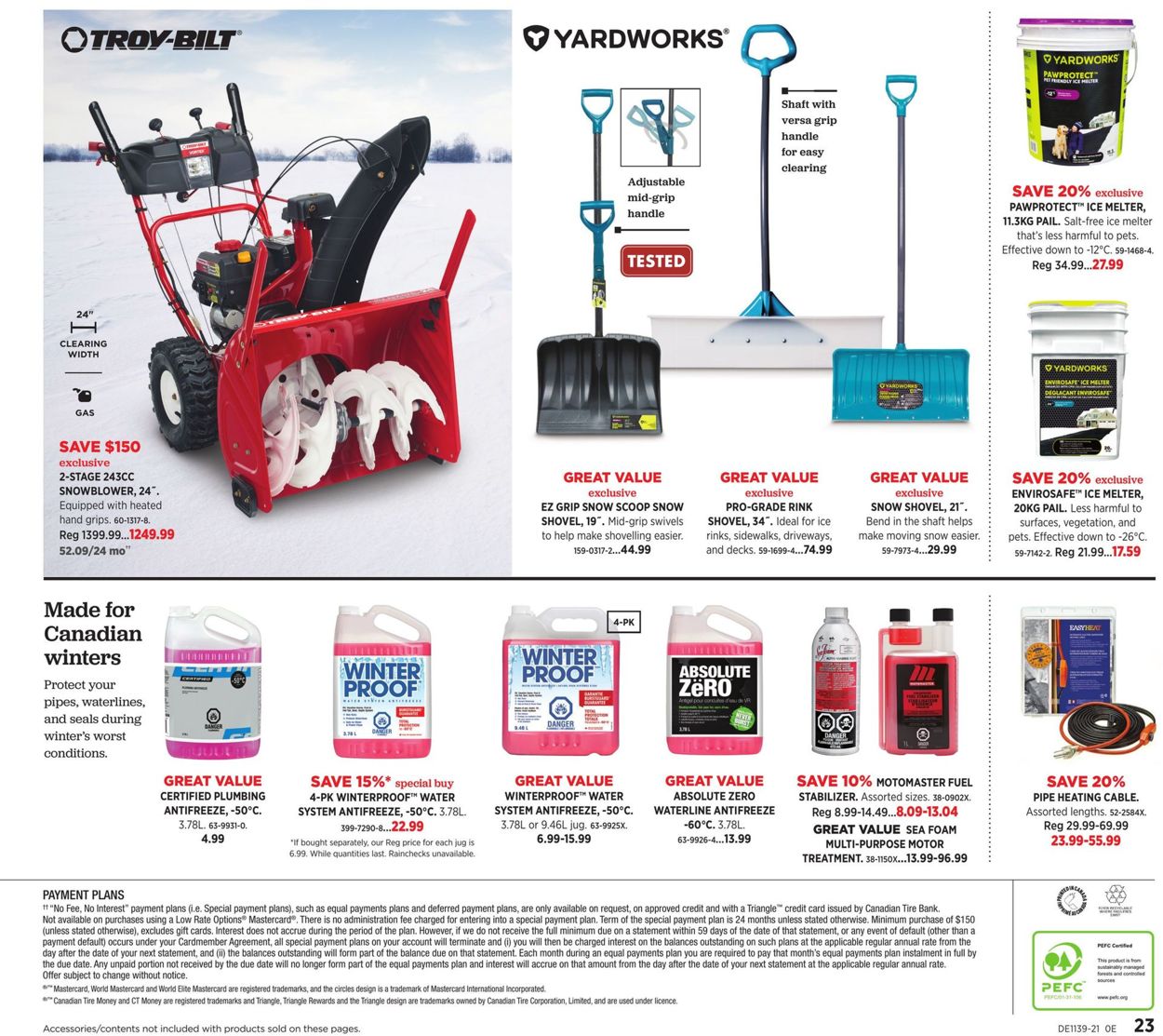 Canadian Tire Flyer - 09/24-10/14/2021 (Page 23)