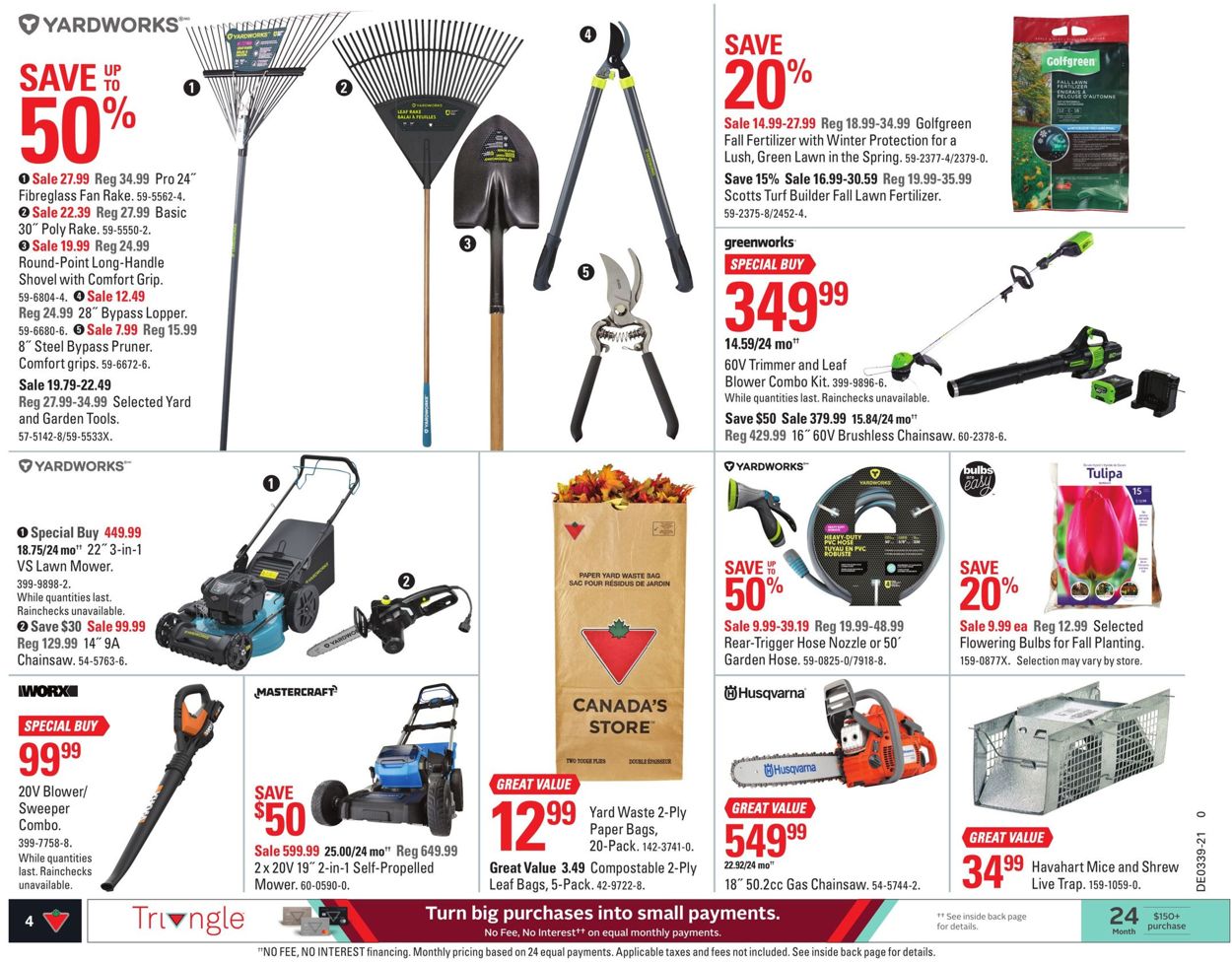 Canadian Tire Flyer - 09/24-09/30/2021 (Page 5)