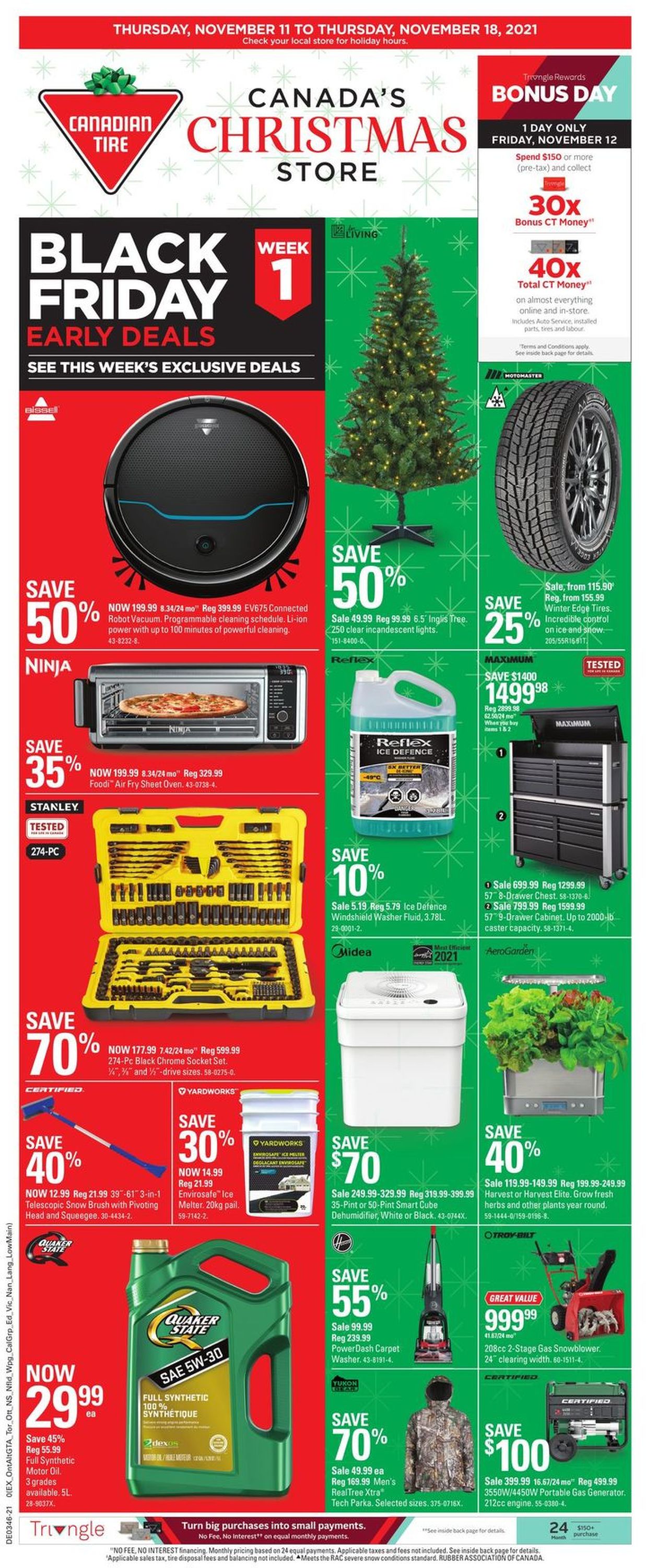 Canadian Tire Flyer - 11/11-11/18/2021