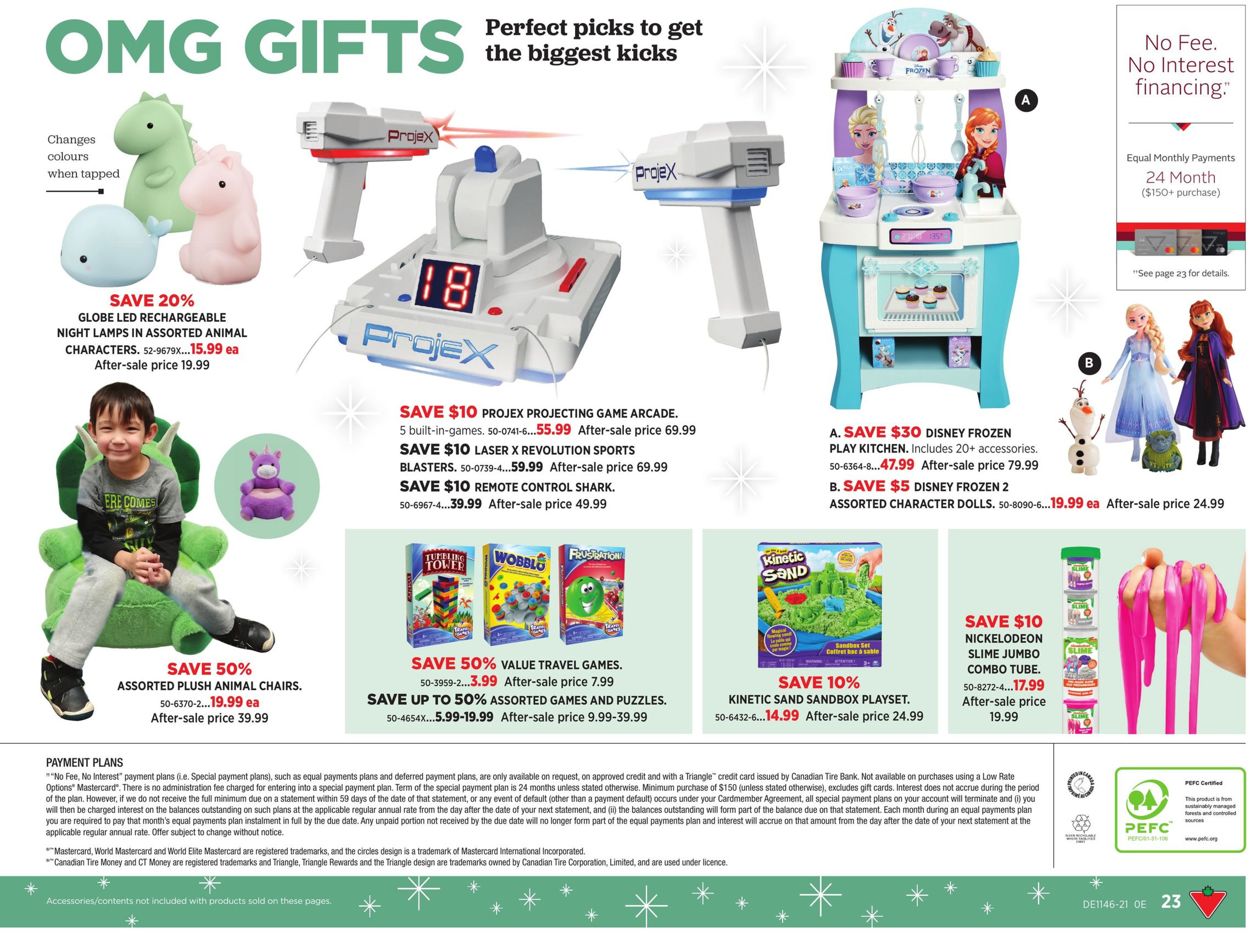 Canadian Tire XMAS 2021 Flyer - 11/12-11/18/2021 (Page 23)