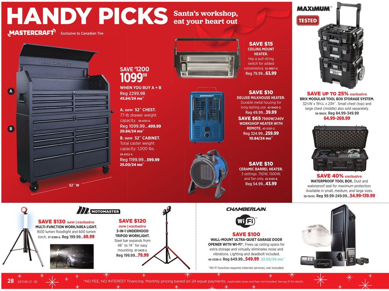 Canadian Tire XMAS 2021 Flyer - 12/02-12/08/2021 (Page 28)