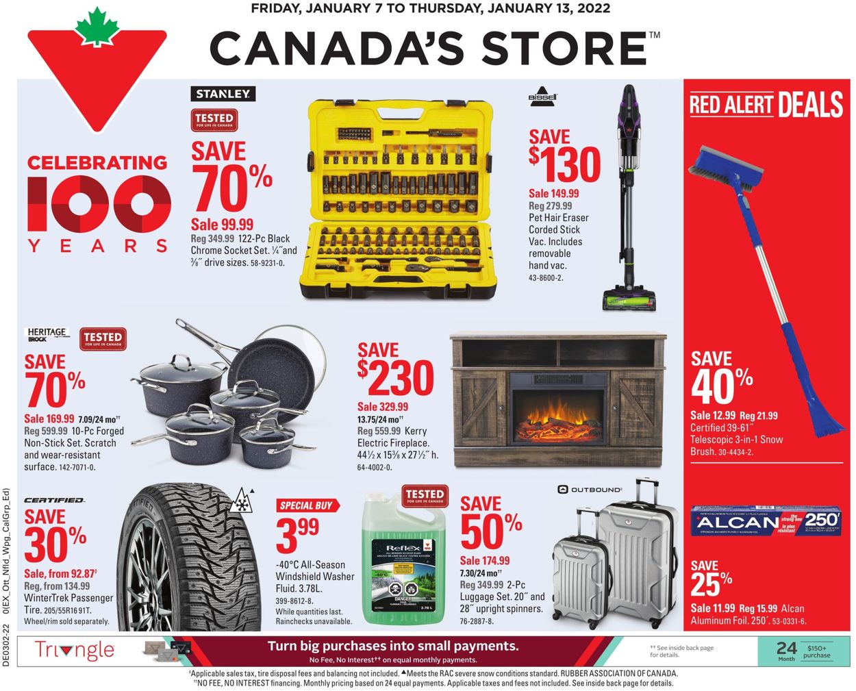 Canadian Tire Flyer - 01/07-01/13/2022