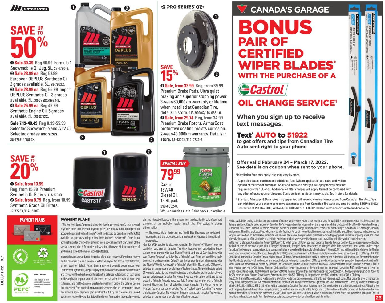 Canadian Tire Flyer - 03/10-03/16/2022 (Page 29)