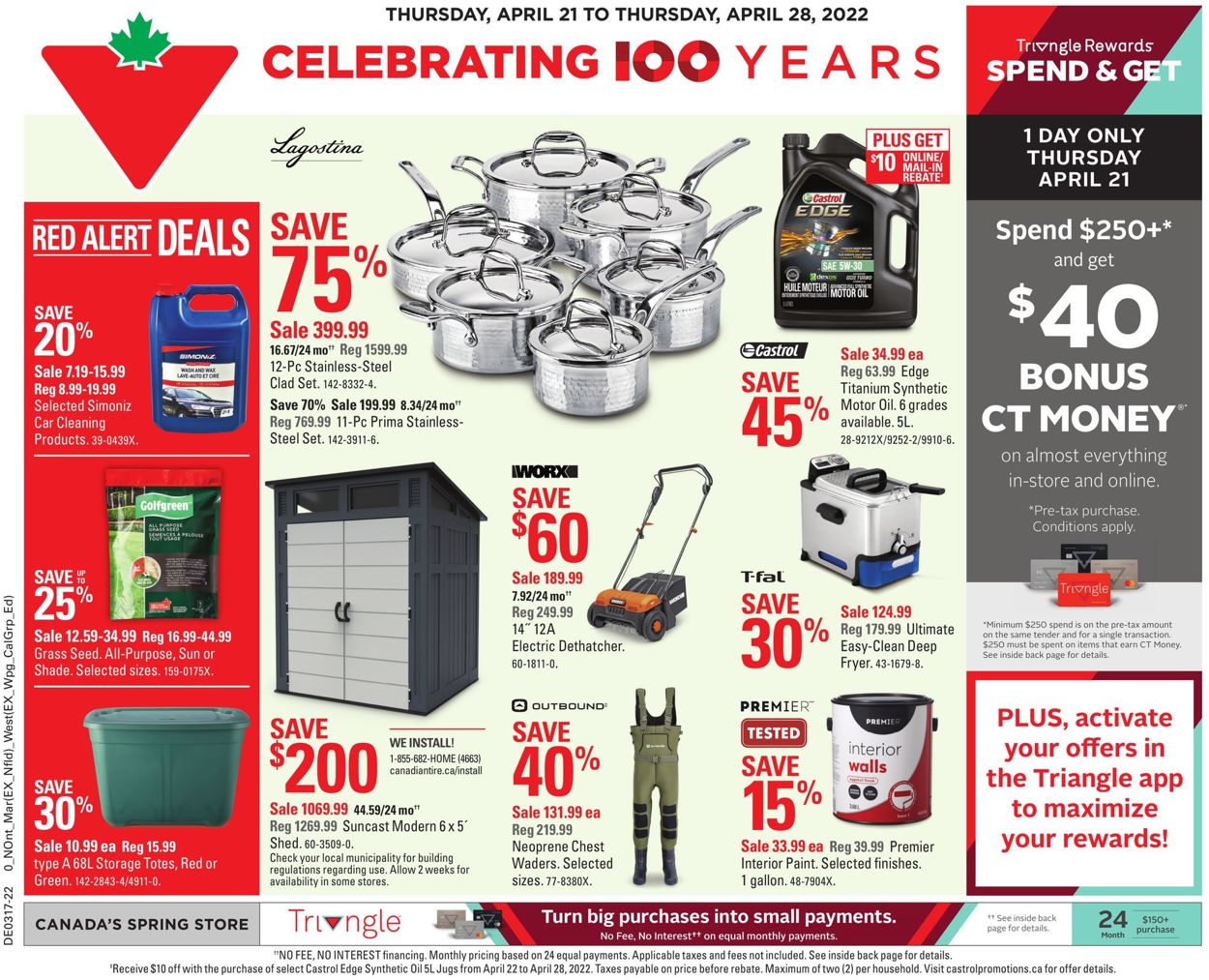 Canadian Tire Flyer - 04/21-04/28/2022
