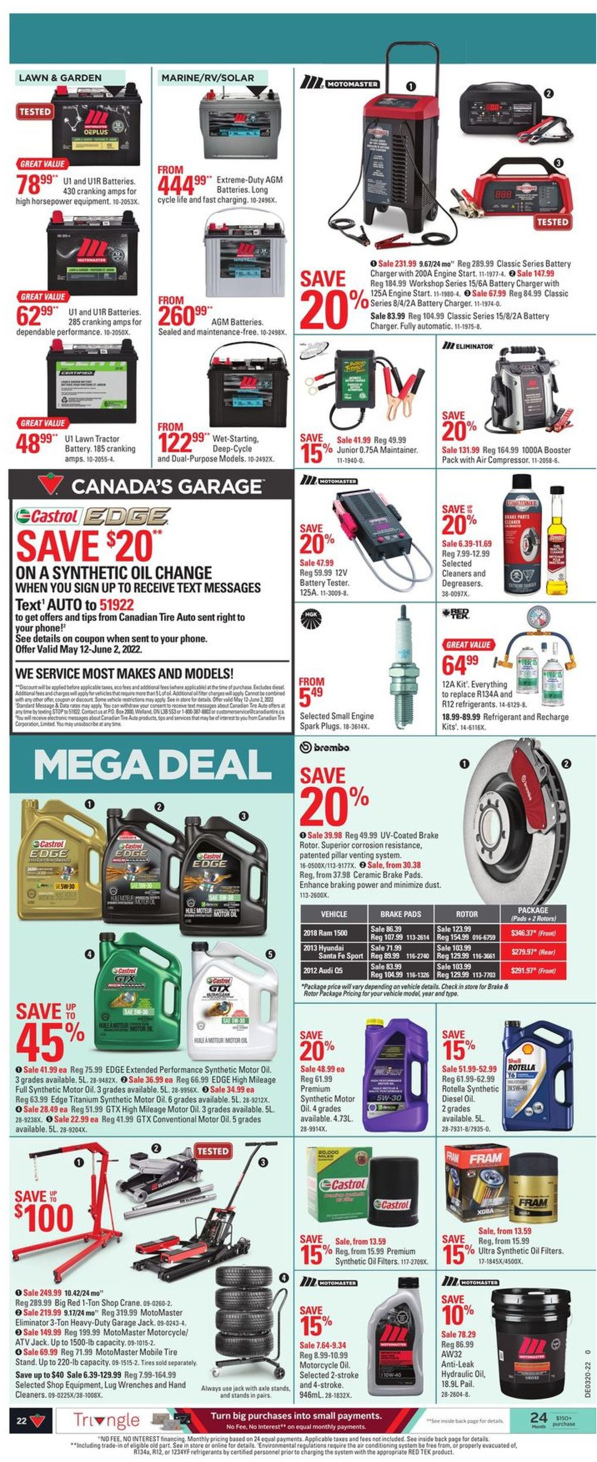 Canadian Tire Flyer - 05/12-05/18/2022 (Page 29)
