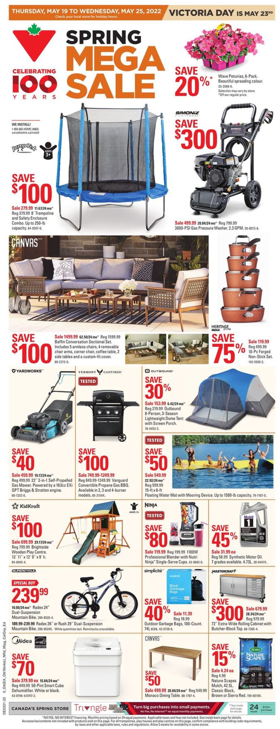 Canadian Tire Flyer - 05/19-05/25/2022