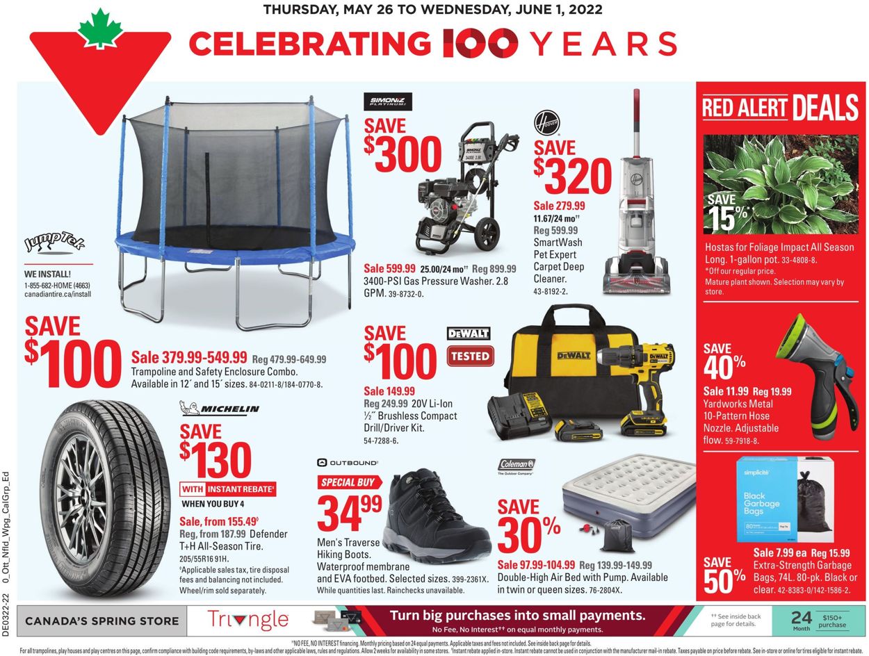 Canadian Tire Flyer - 05/26-06/01/2022
